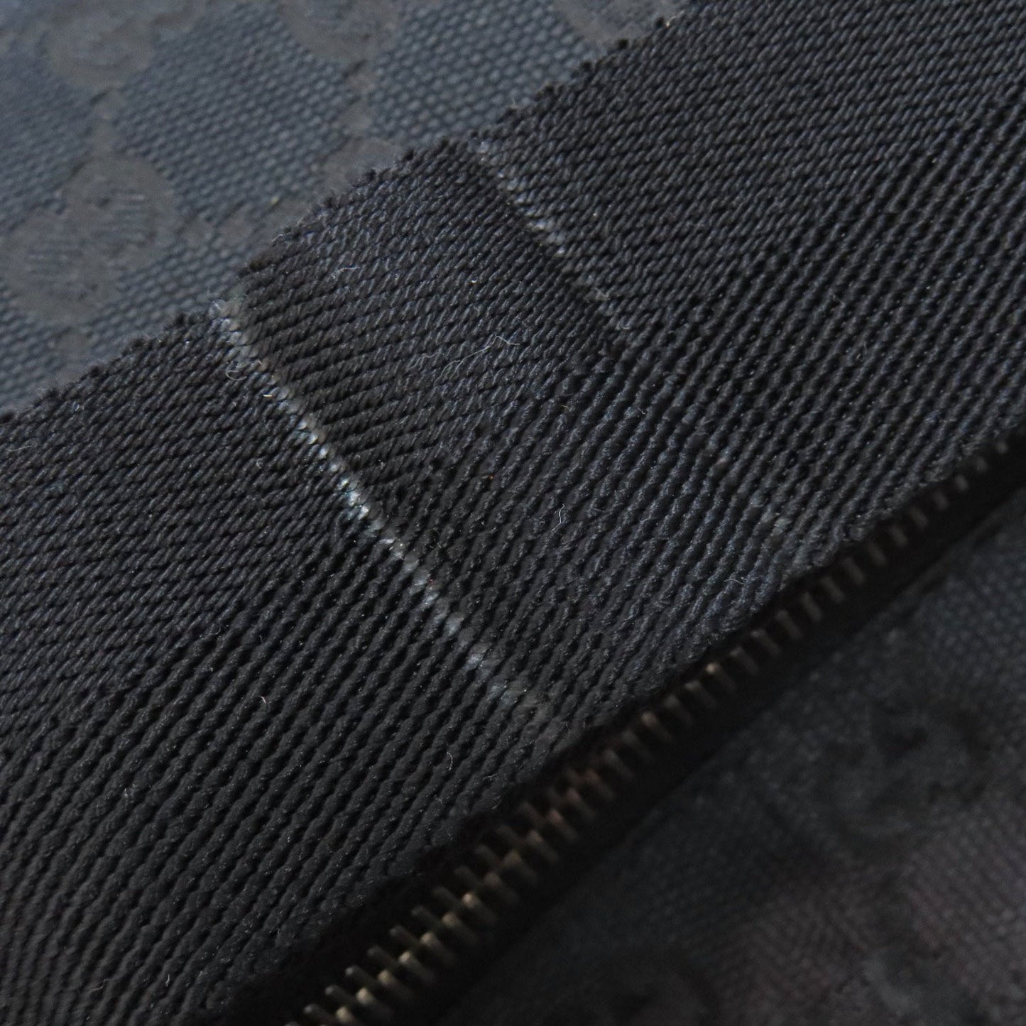 Gucci Black Canvas Fanny Pack Sling Bag
