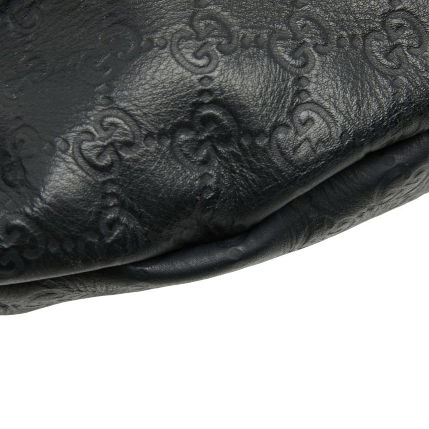 Gucci Black Leather Sling Bag