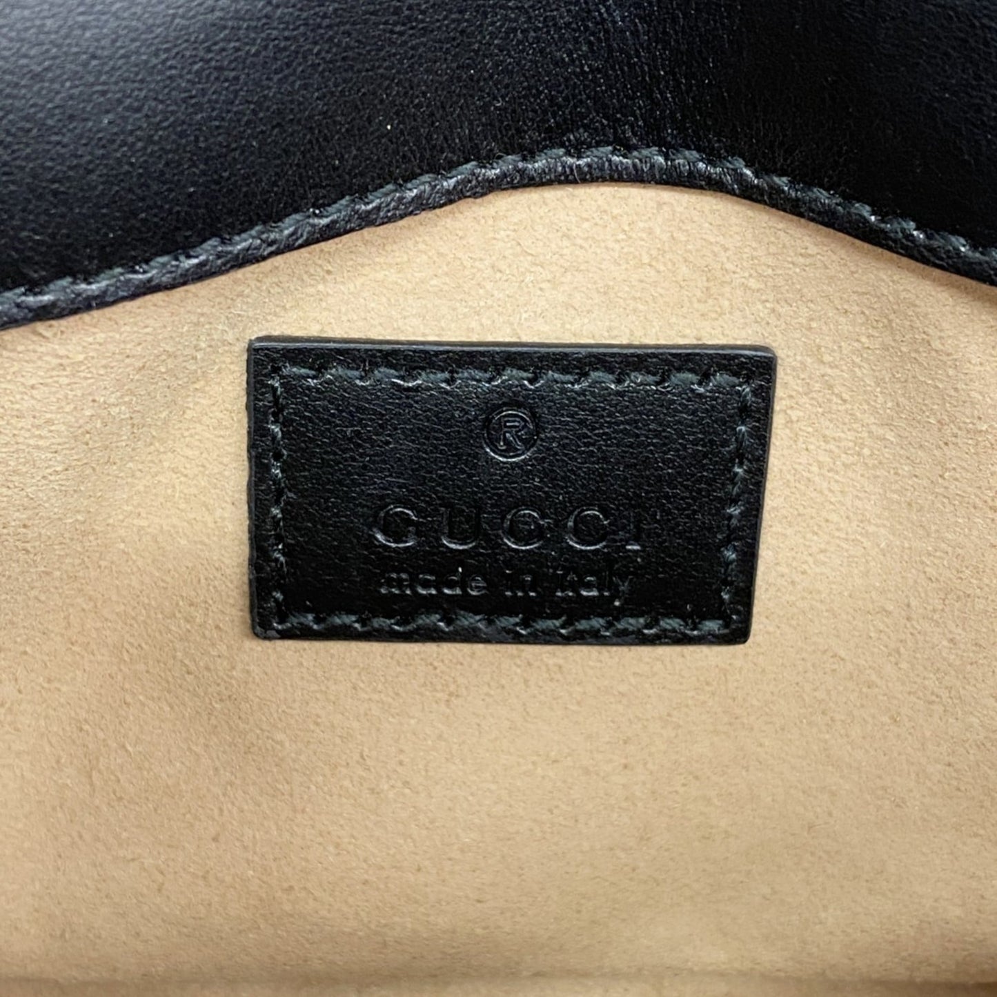 Gucci Black Leather Shoulder Bag