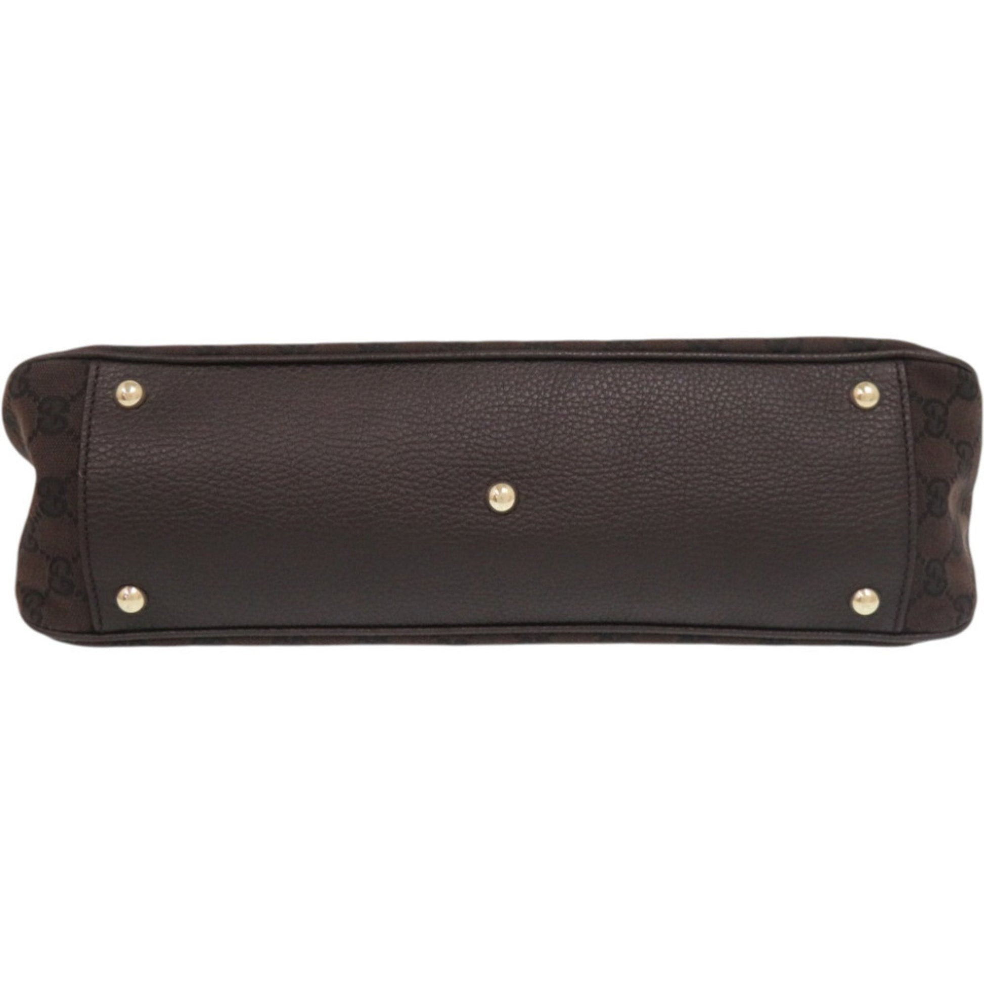 Gucci Gg Canvas Brown Gg Canvas Tote Bag