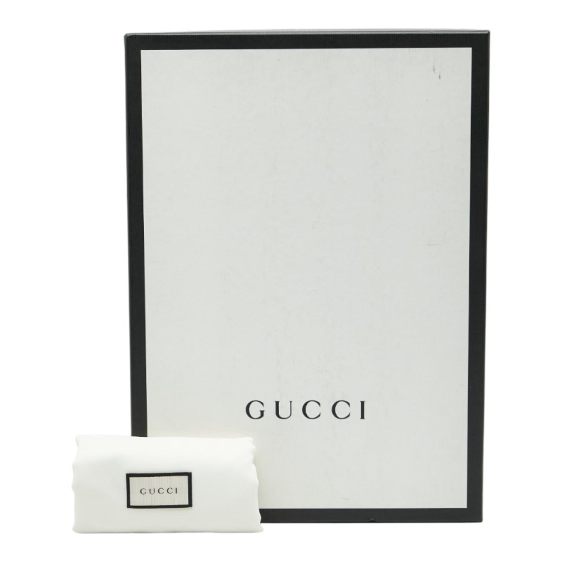 Gucci Animalier Ivory Leather Pouch