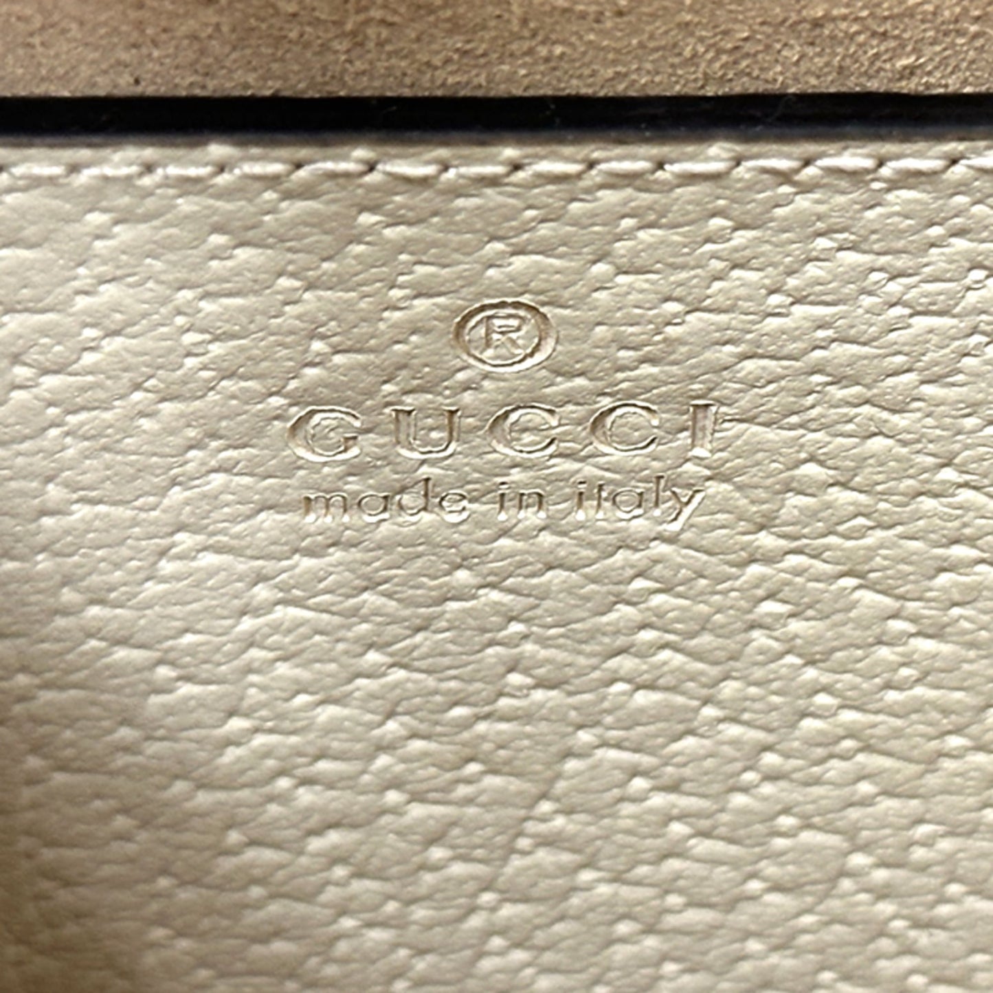 Gucci Bamboo White Leather Handbag Shoulder Bag