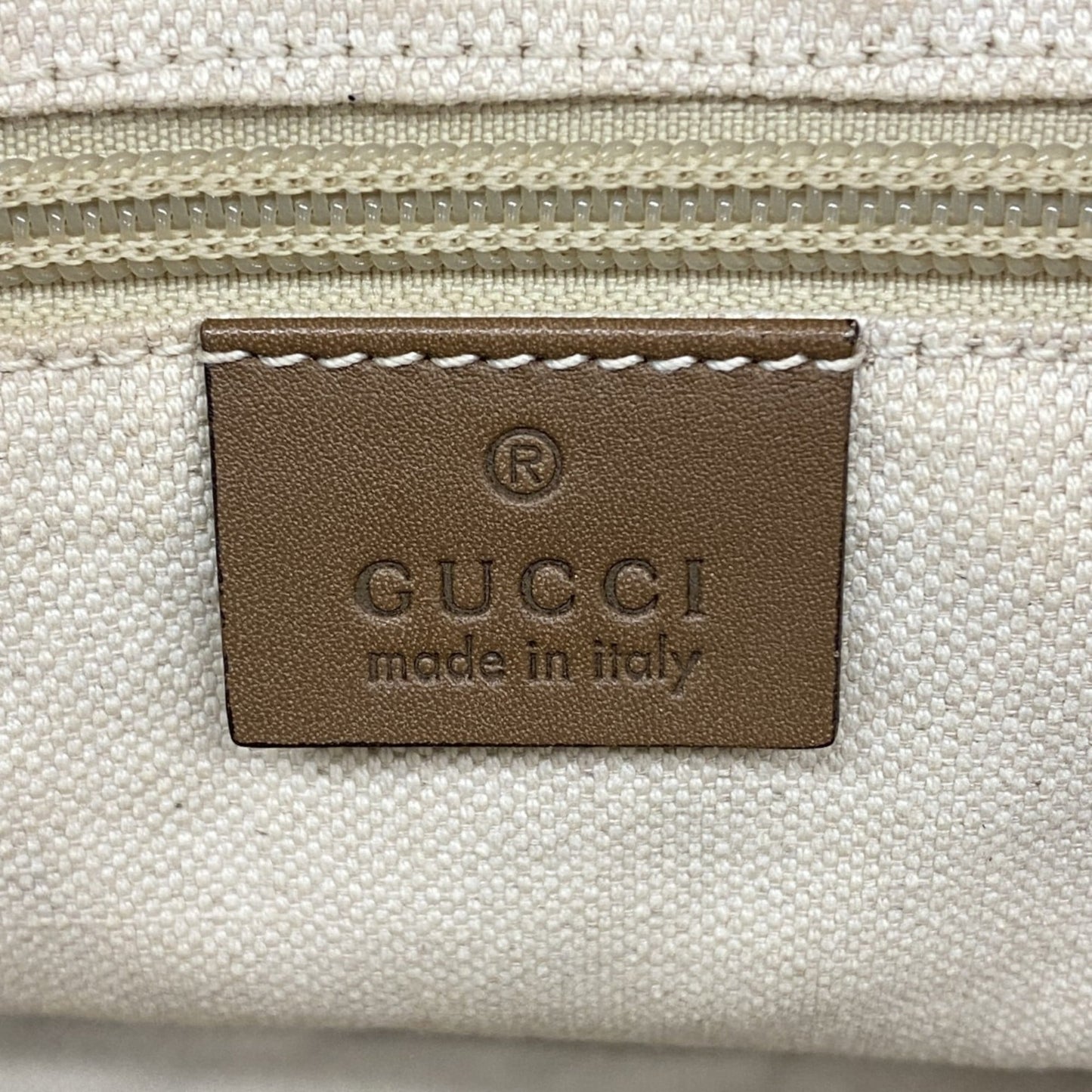 Gucci Brown Nylon Shoulder Bag