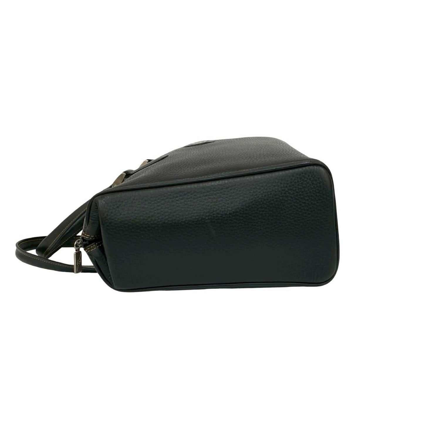 Gucci Black Leather Boston Bag Handbag