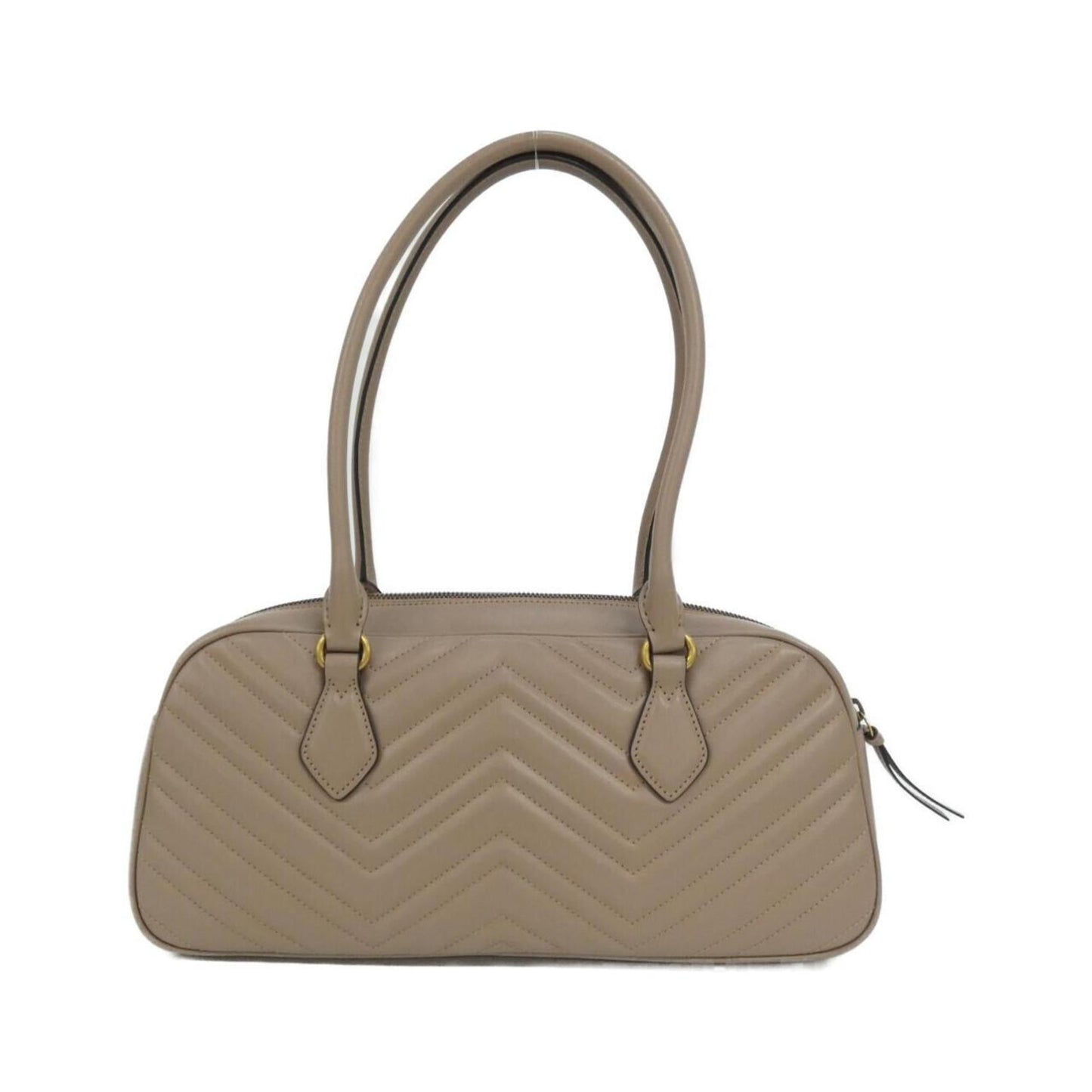 Gucci Beige Quilting Leather Shoulder Bag