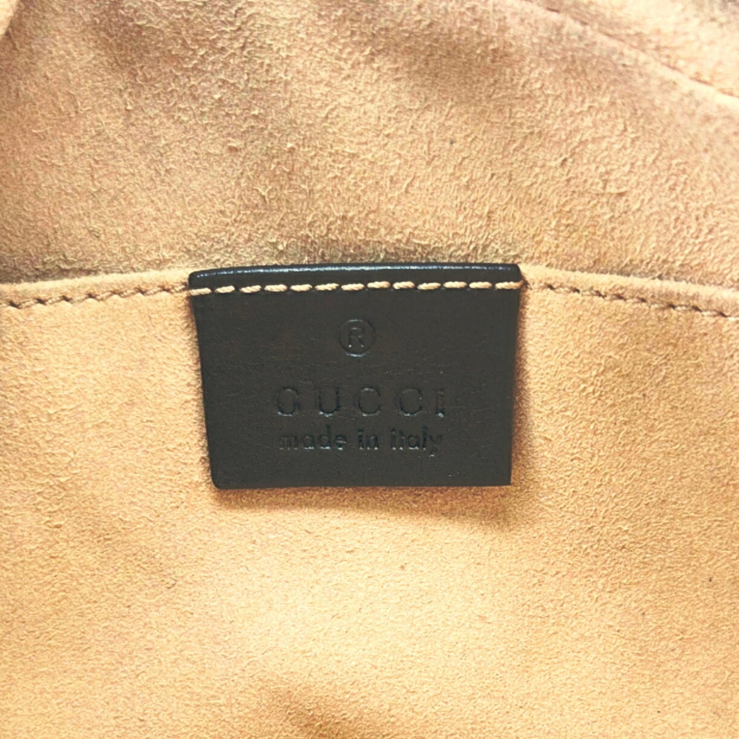 Gucci Black Leather Shoulder Bag