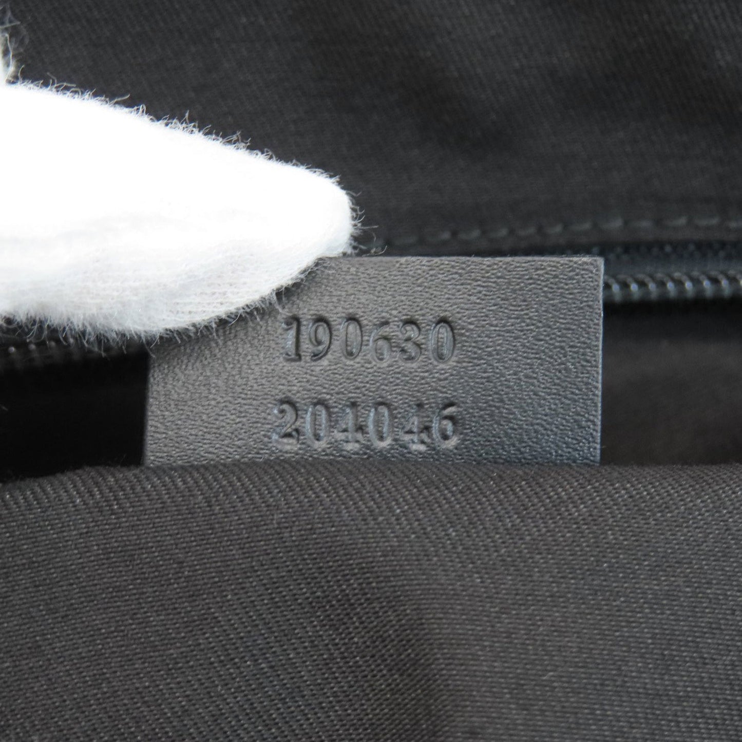 Gucci Black Nylon Canvas Briefcase Handbag