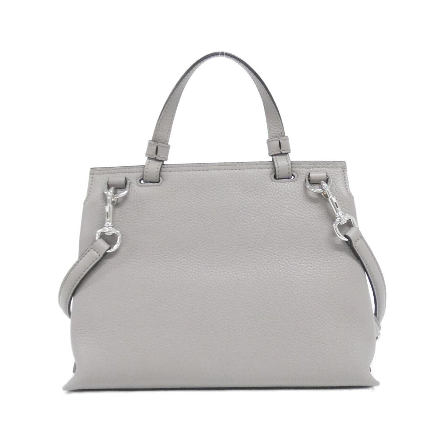 Gucci Light Gray Leather Handbag