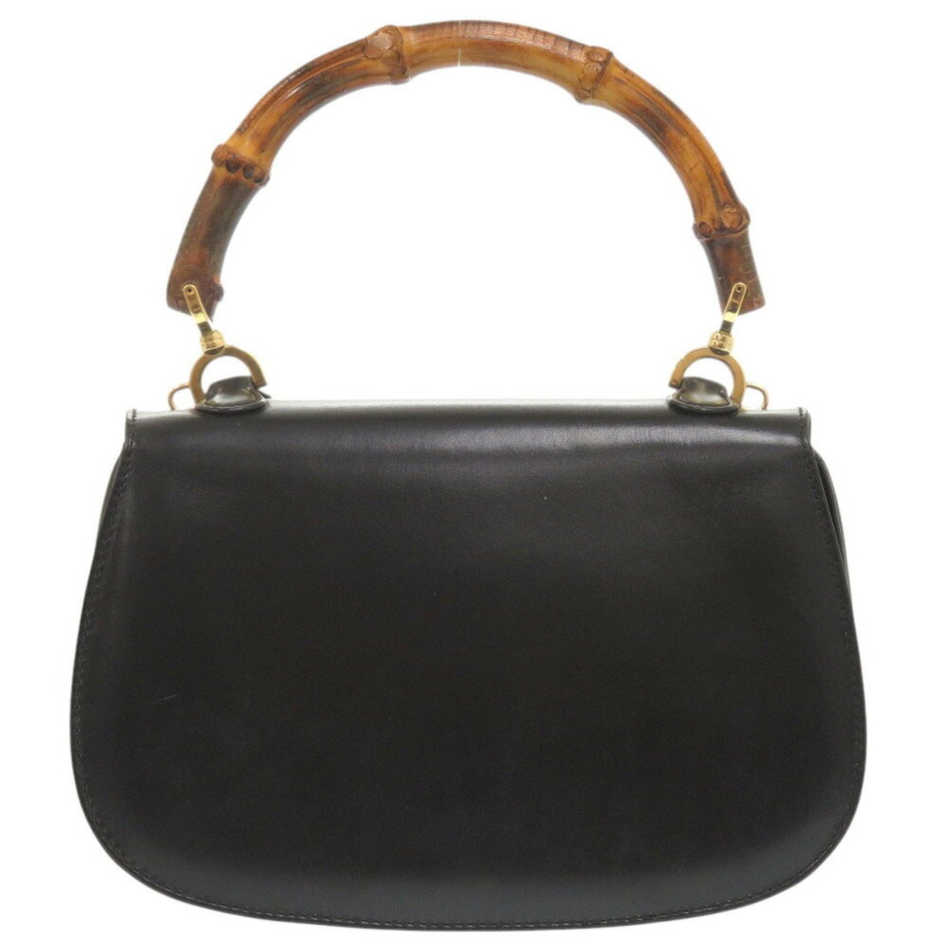 Gucci Black Leather Handbag