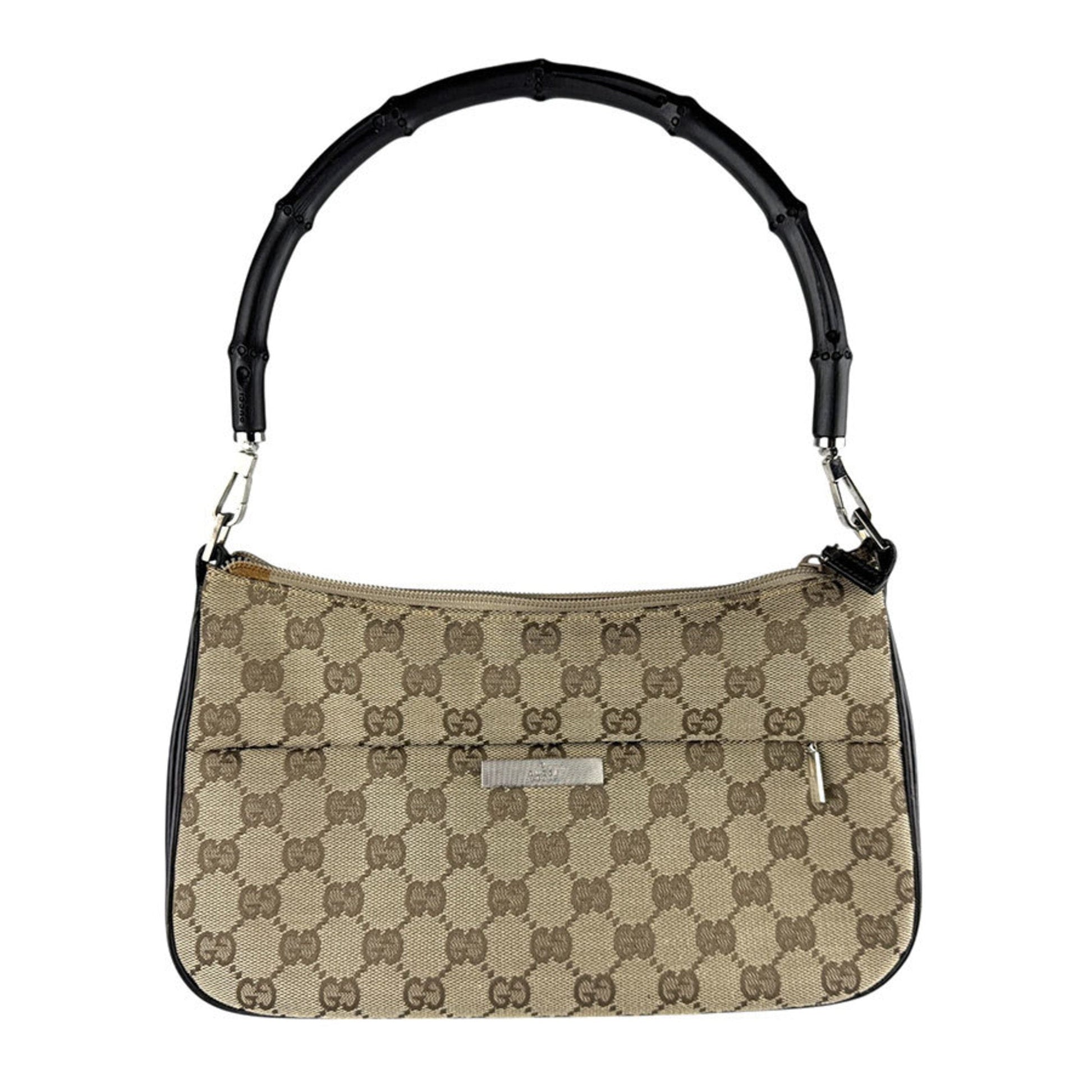 Gucci Brown Gg Canvas Handbag