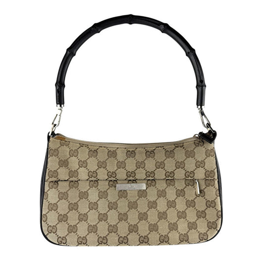 Gucci Brown Gg Canvas Handbag