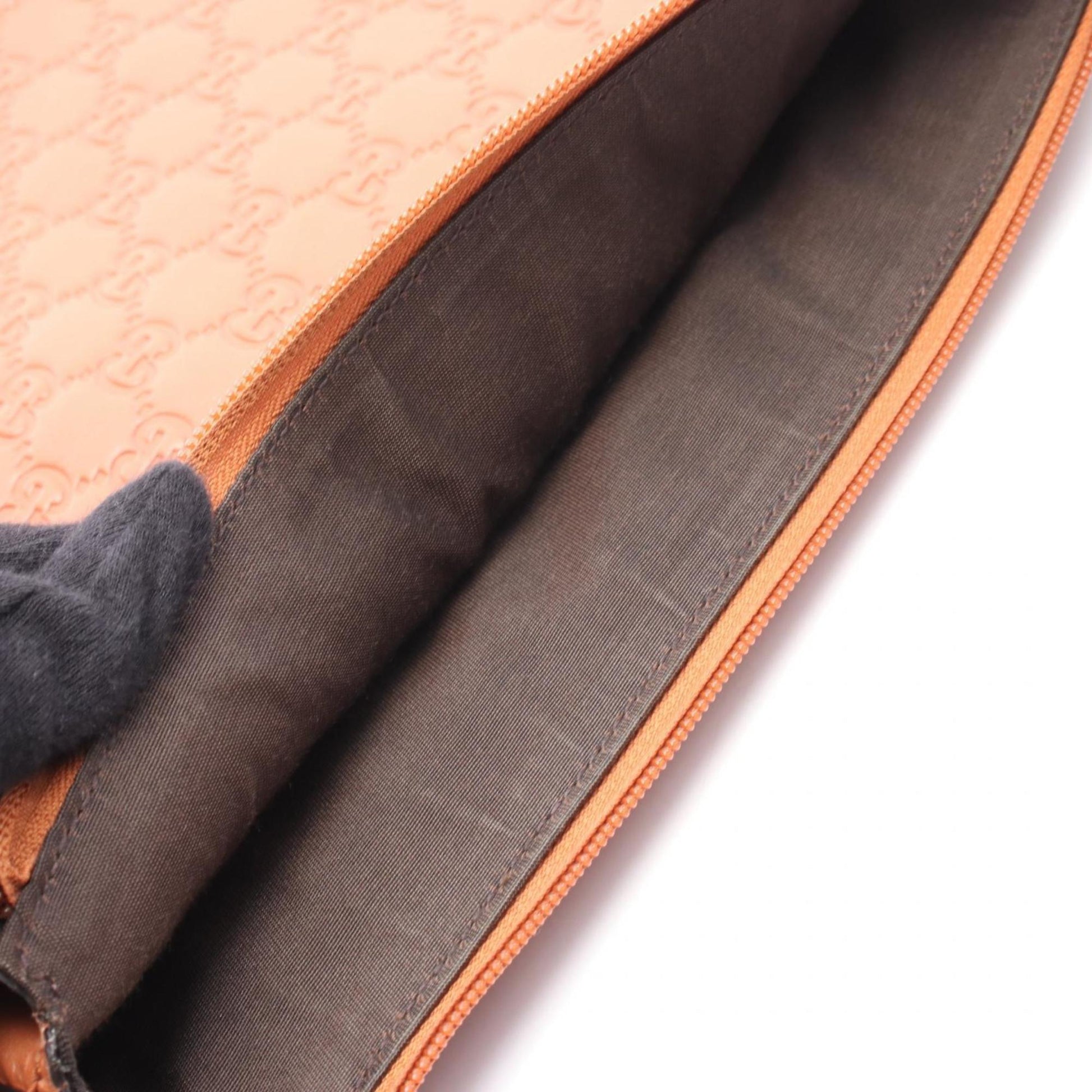 Gucci Brown Leather Shoulder Bag