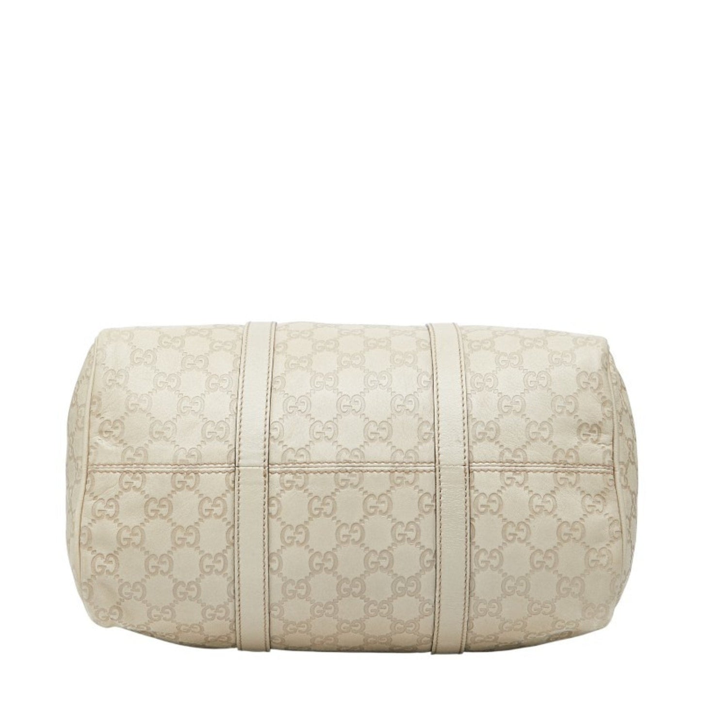 Gucci Ivory Leather Handbag