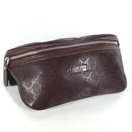 Gucci Purple Pvc Leather Shoulder Bag Sling Bag