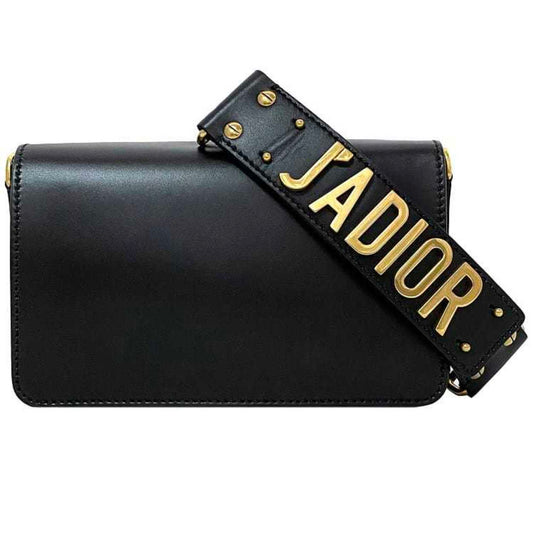 Dior Handbag Christian Clutch Bag 2 Leather Black