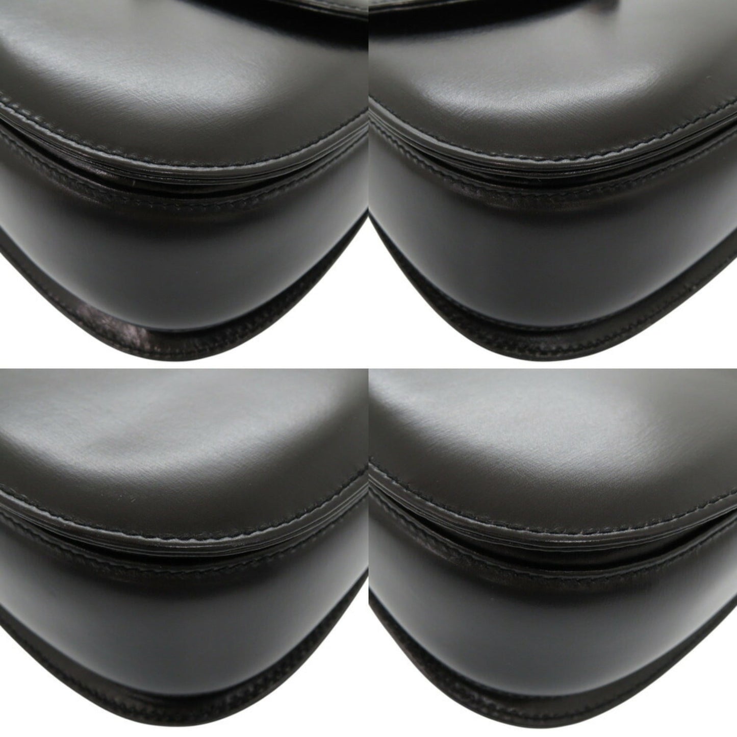 Gucci Black Leather Handbag Shoulder Bag