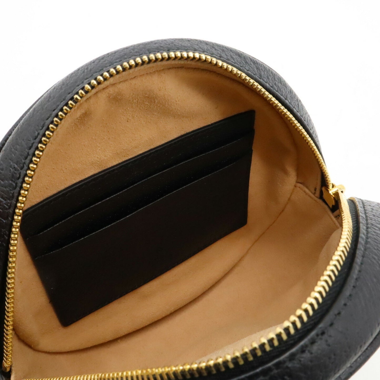 Gucci Sherry Line Black Green Red Color Leather Backpack