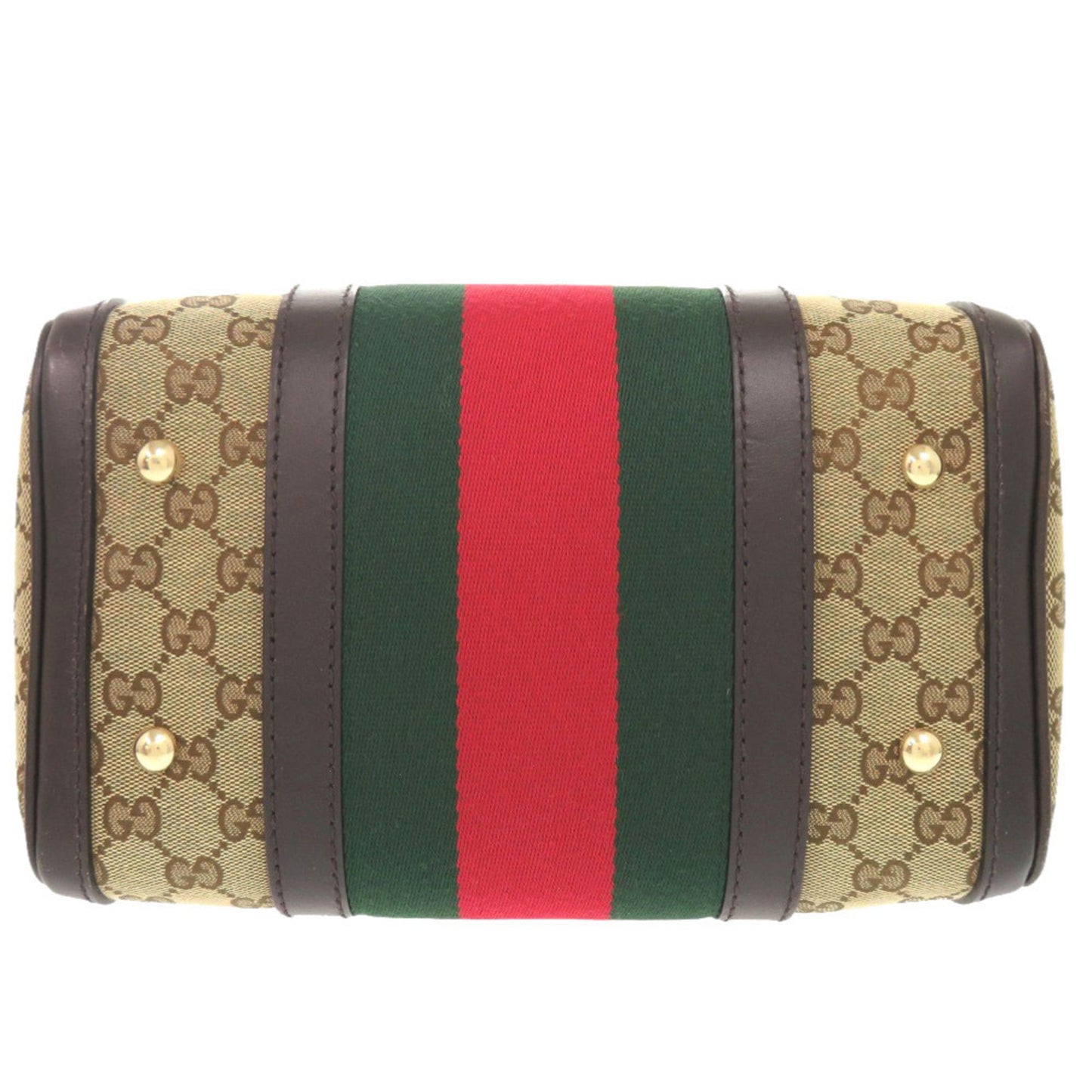 Gucci Beige Gg Canvas Handbag