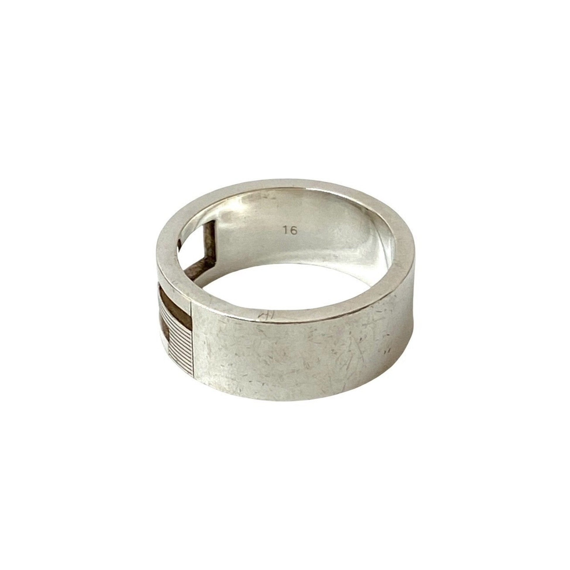 Gucci Silver Silver 925 Band Ring