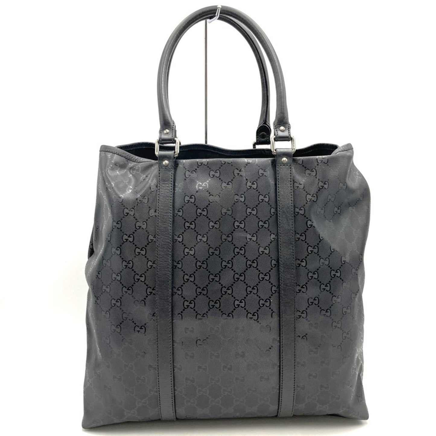 Gucci Gg Imprimé Black Gg Imprimé Tote Bag