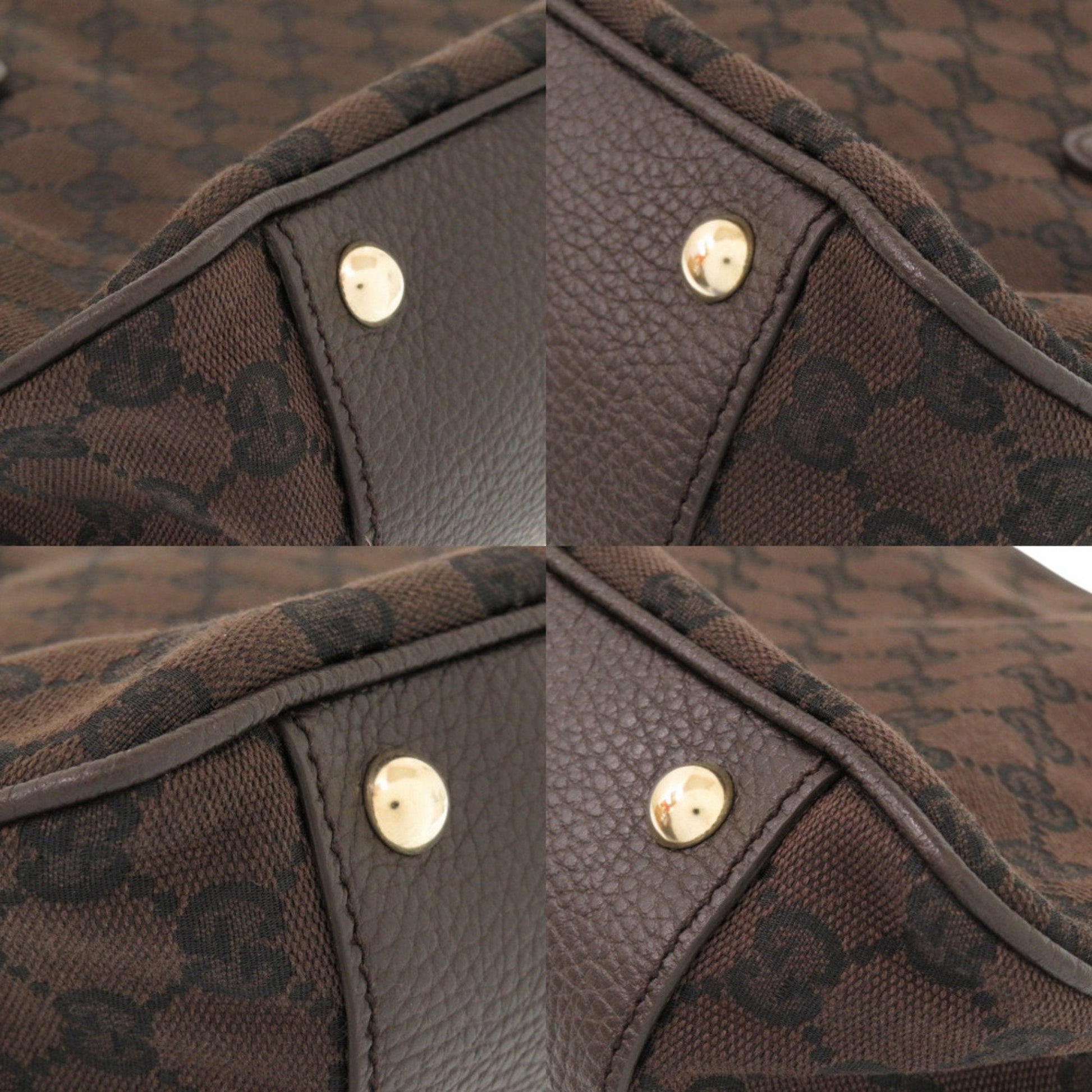 Gucci Gg Canvas Brown Gg Canvas Tote Bag