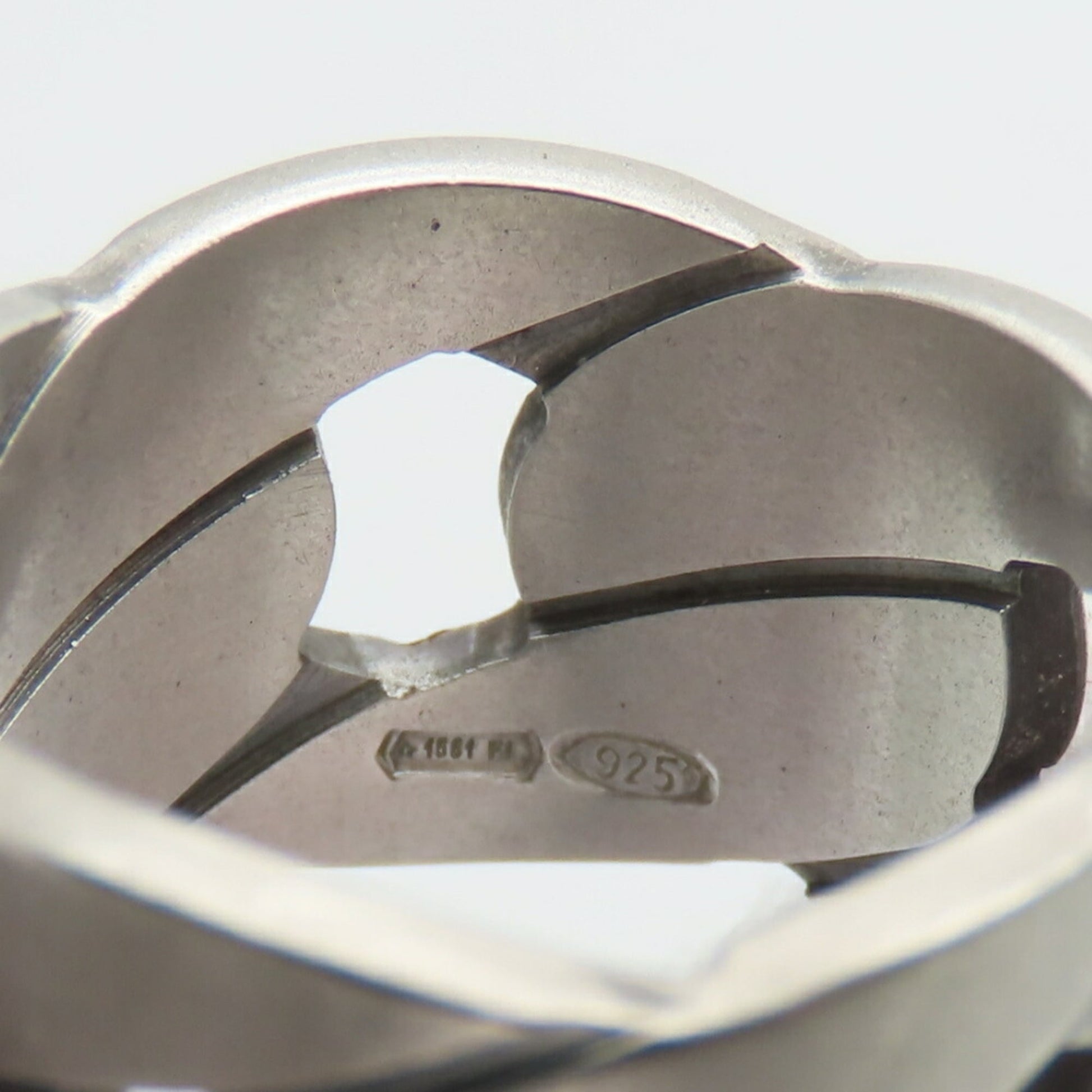 Gucci Silver Silver 925 Band Ring