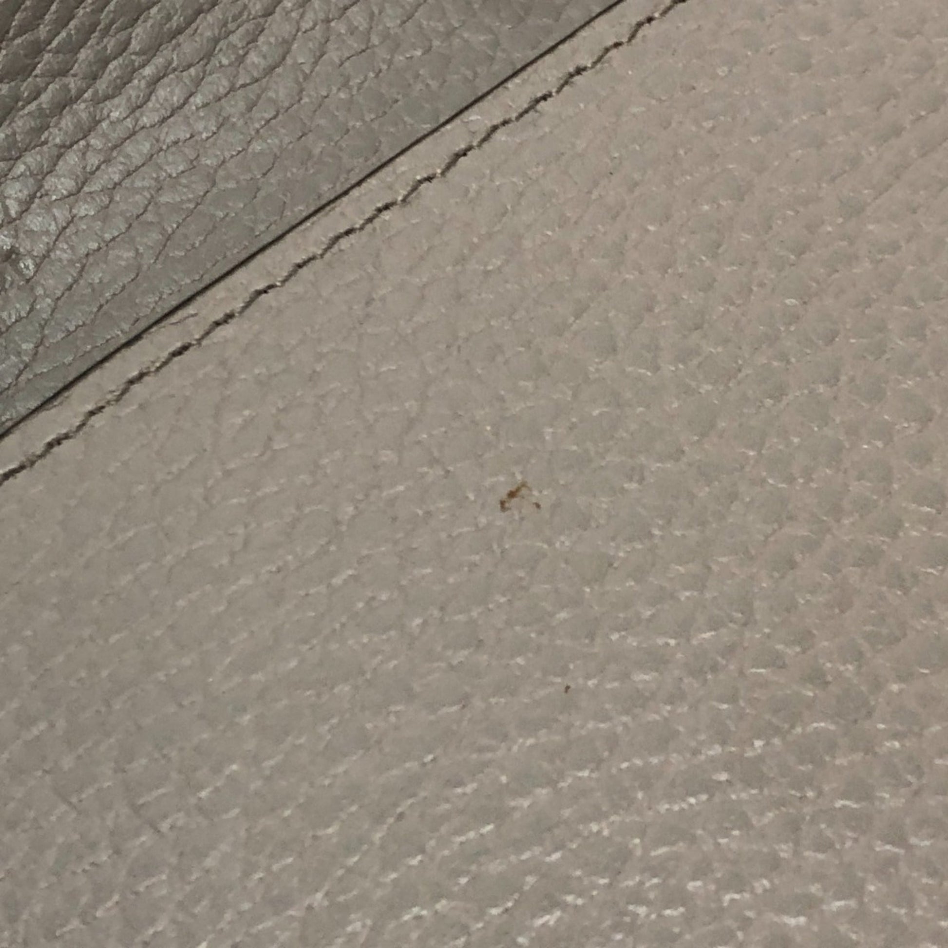 Gucci Gray Leather Shoulder Bag