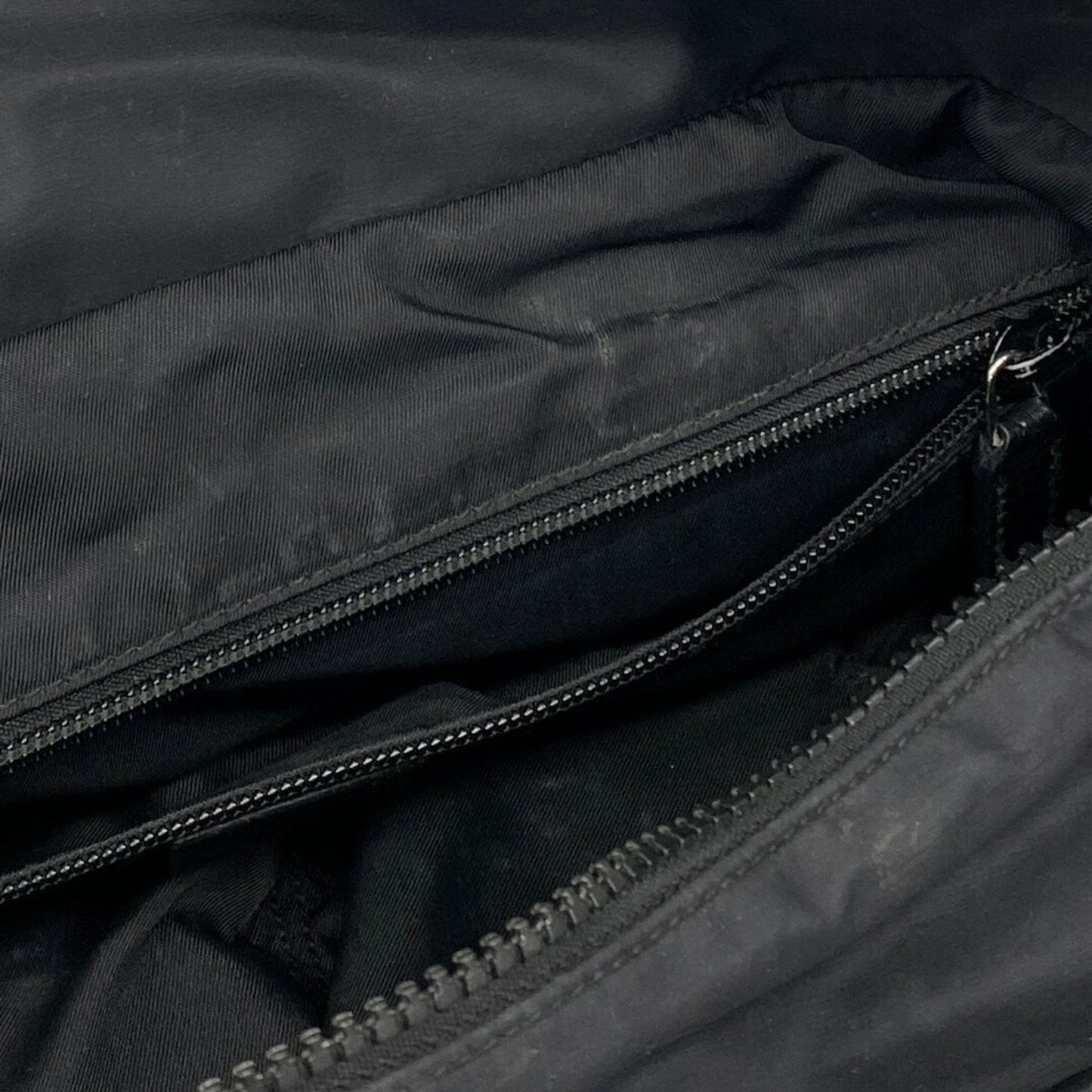 Gucci Black Nylon Tote Bag