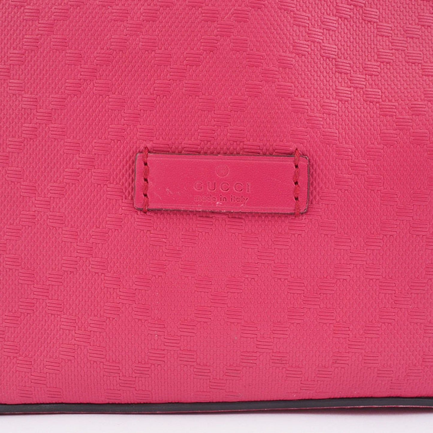 Gucci Pink Leather Shoulder Bag