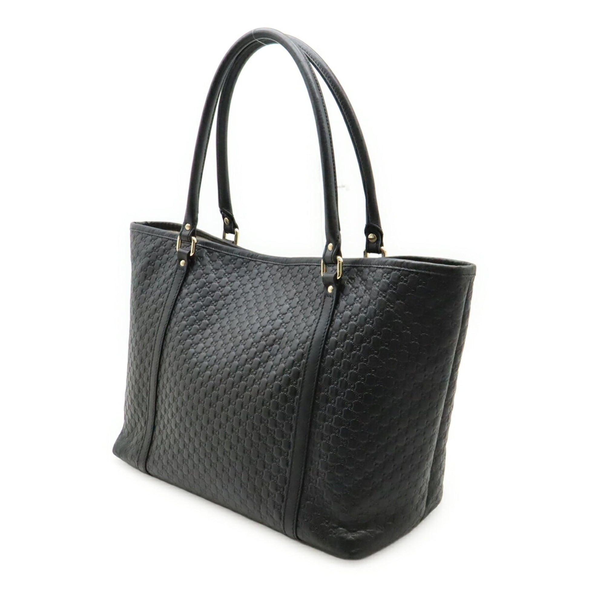 Gucci Microguccissima Black Micro Gg Leather Shoulder Bag Tote Bag