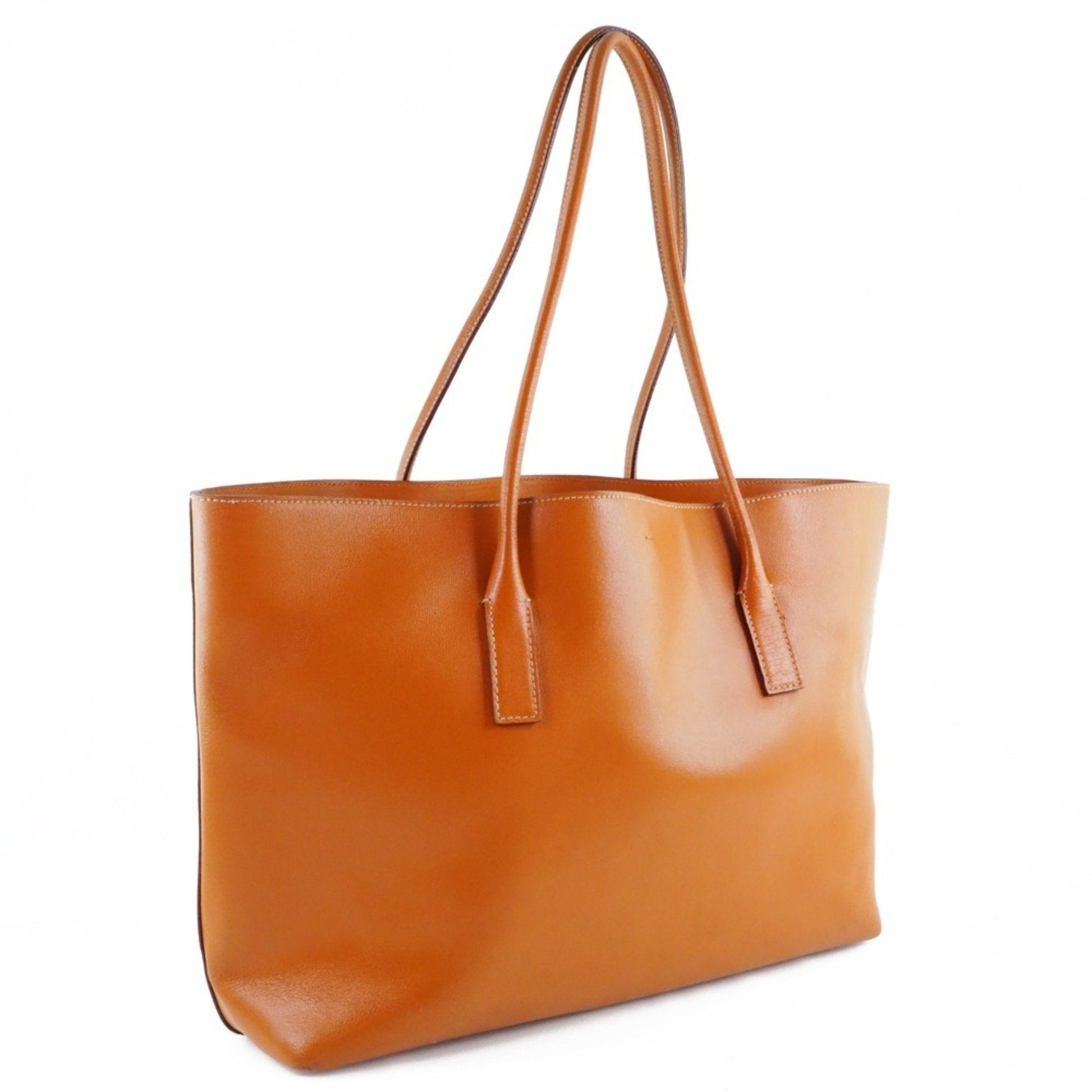 Prada Calf Women Tote Bag Brown