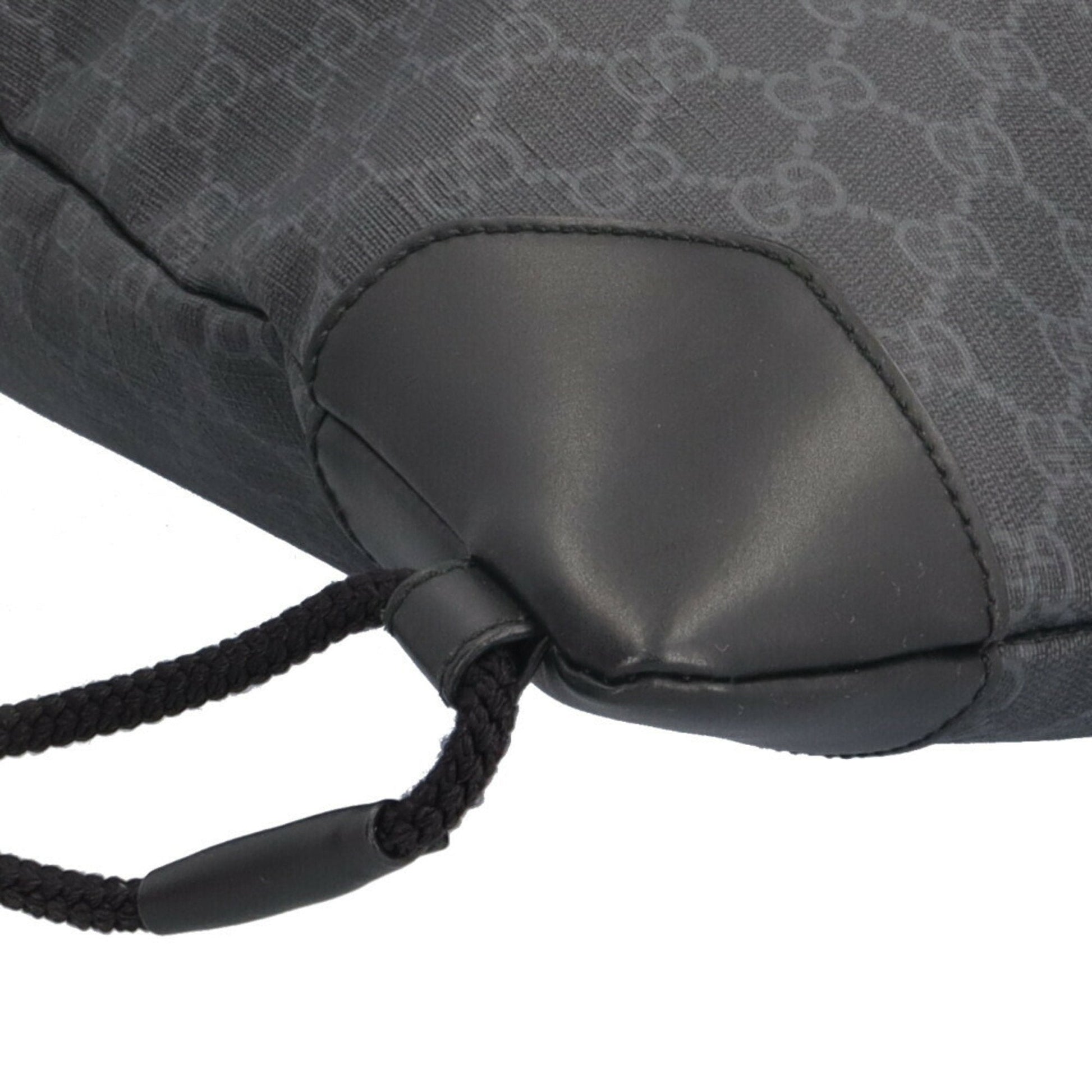 Gucci Black Navy Red Color Gg Supreme Backpack