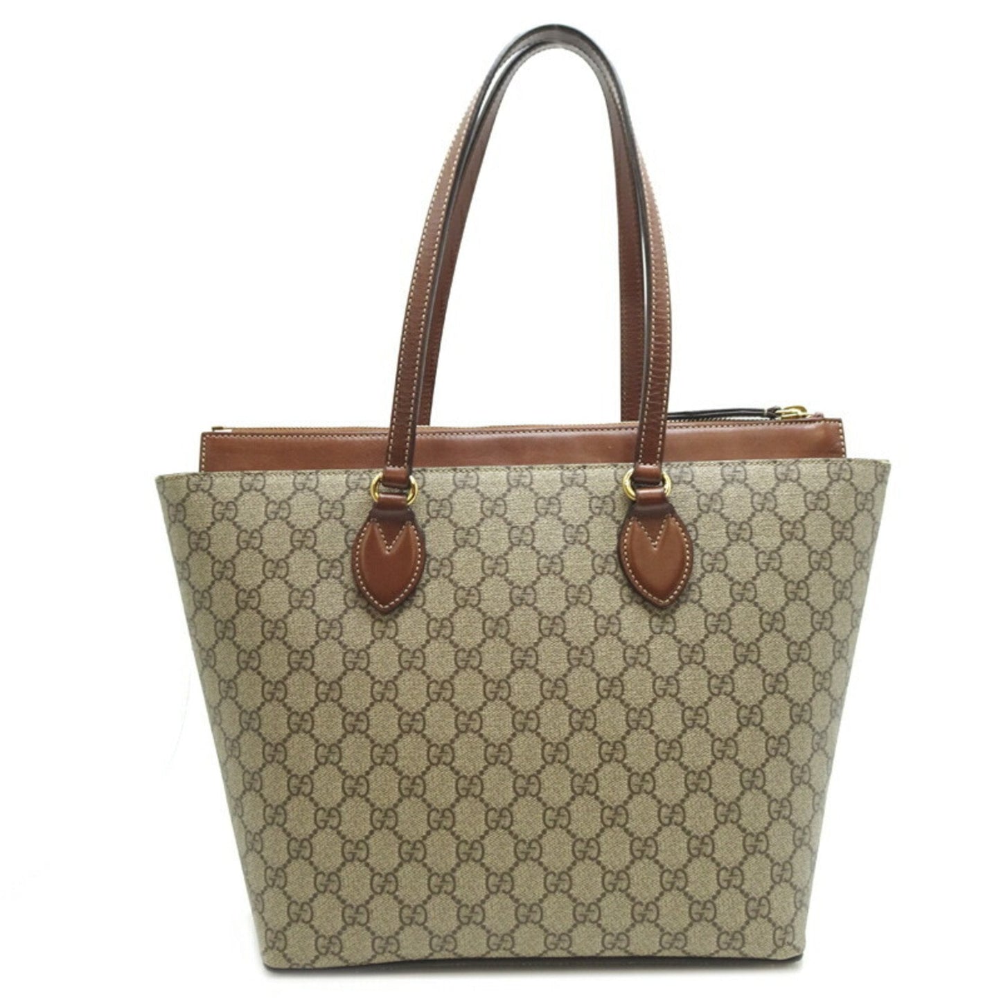 Gucci Beige Gg Supreme Shoulder Bag Tote Bag