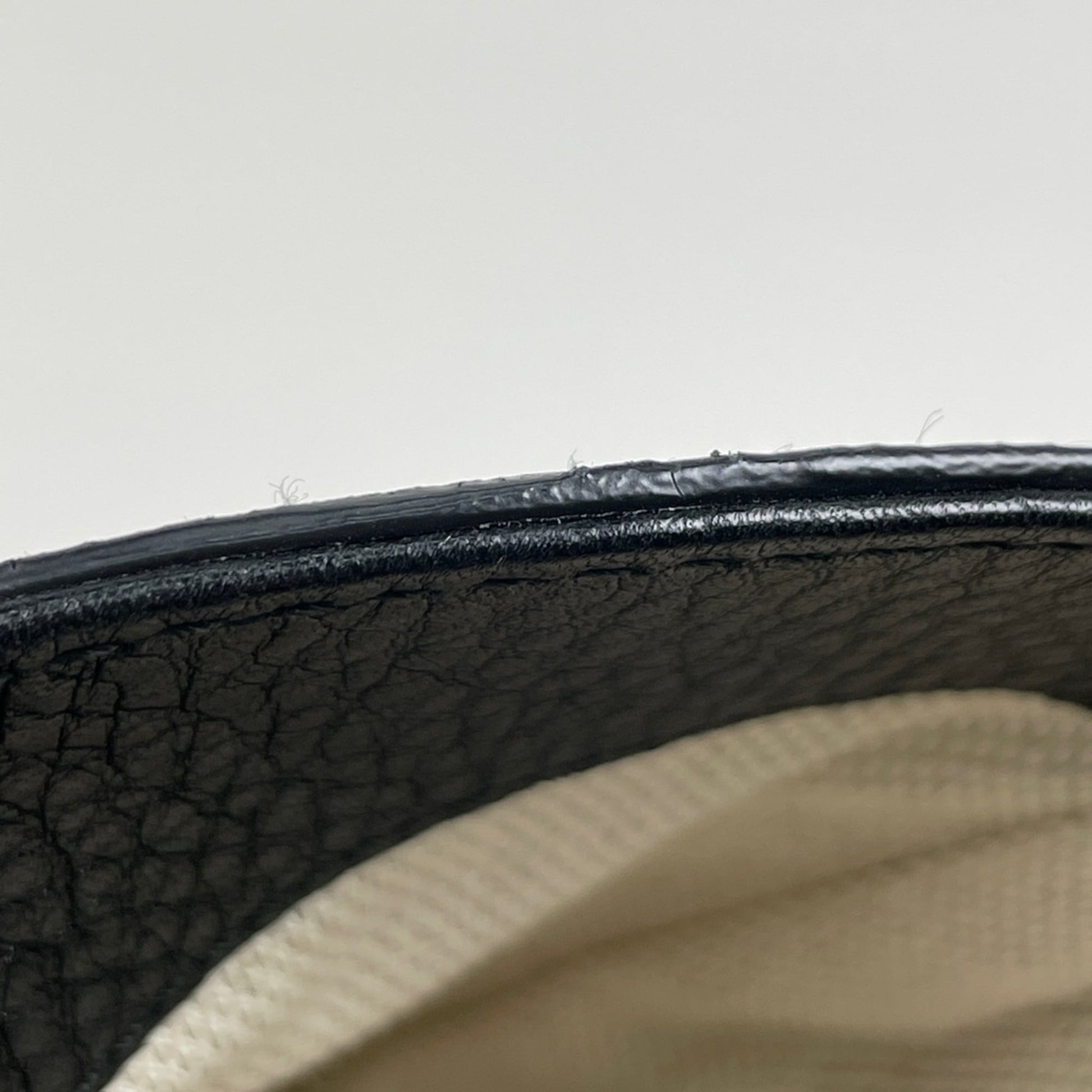 Gucci Black Leather Tote Bag
