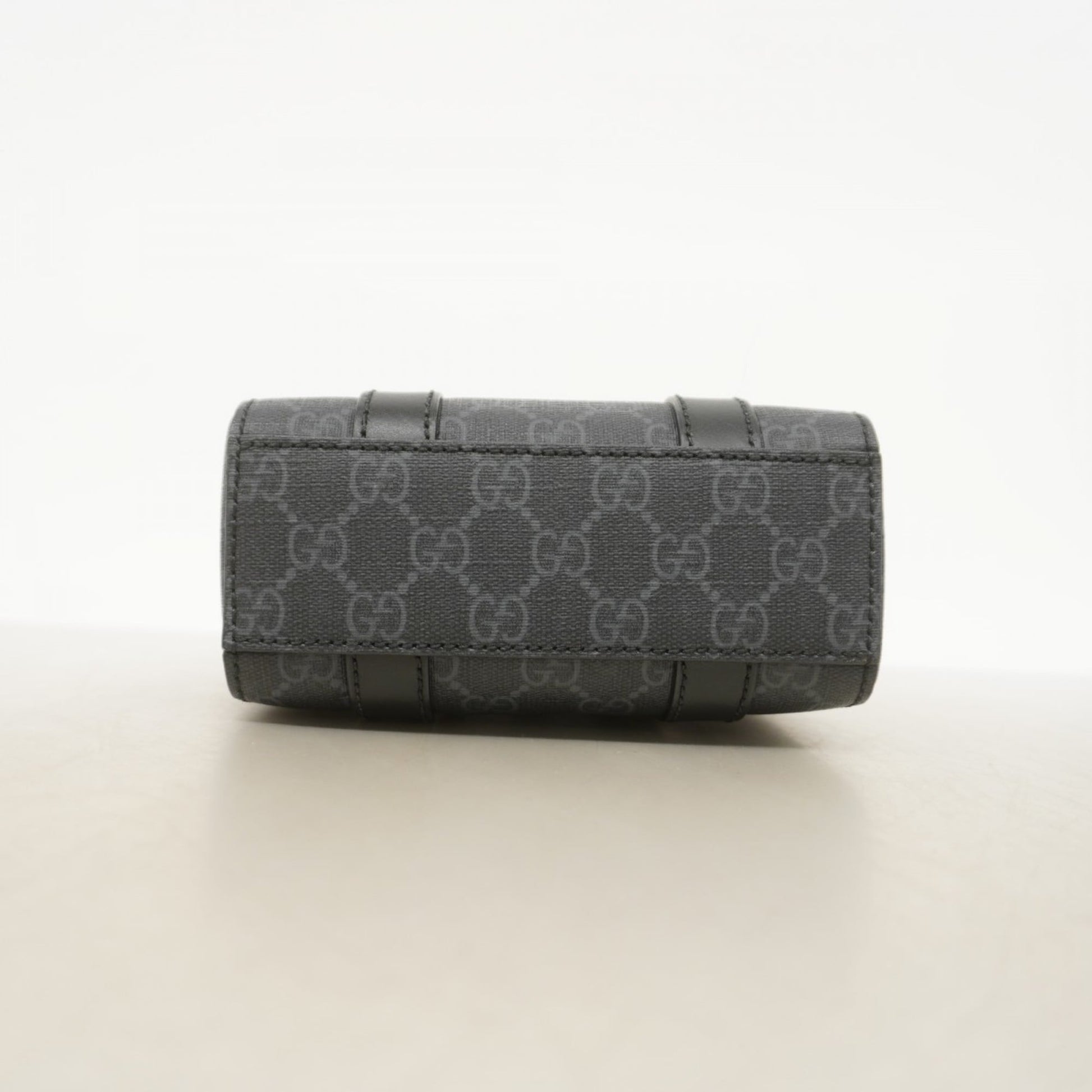 Gucci Black Gray Pvc Handbag