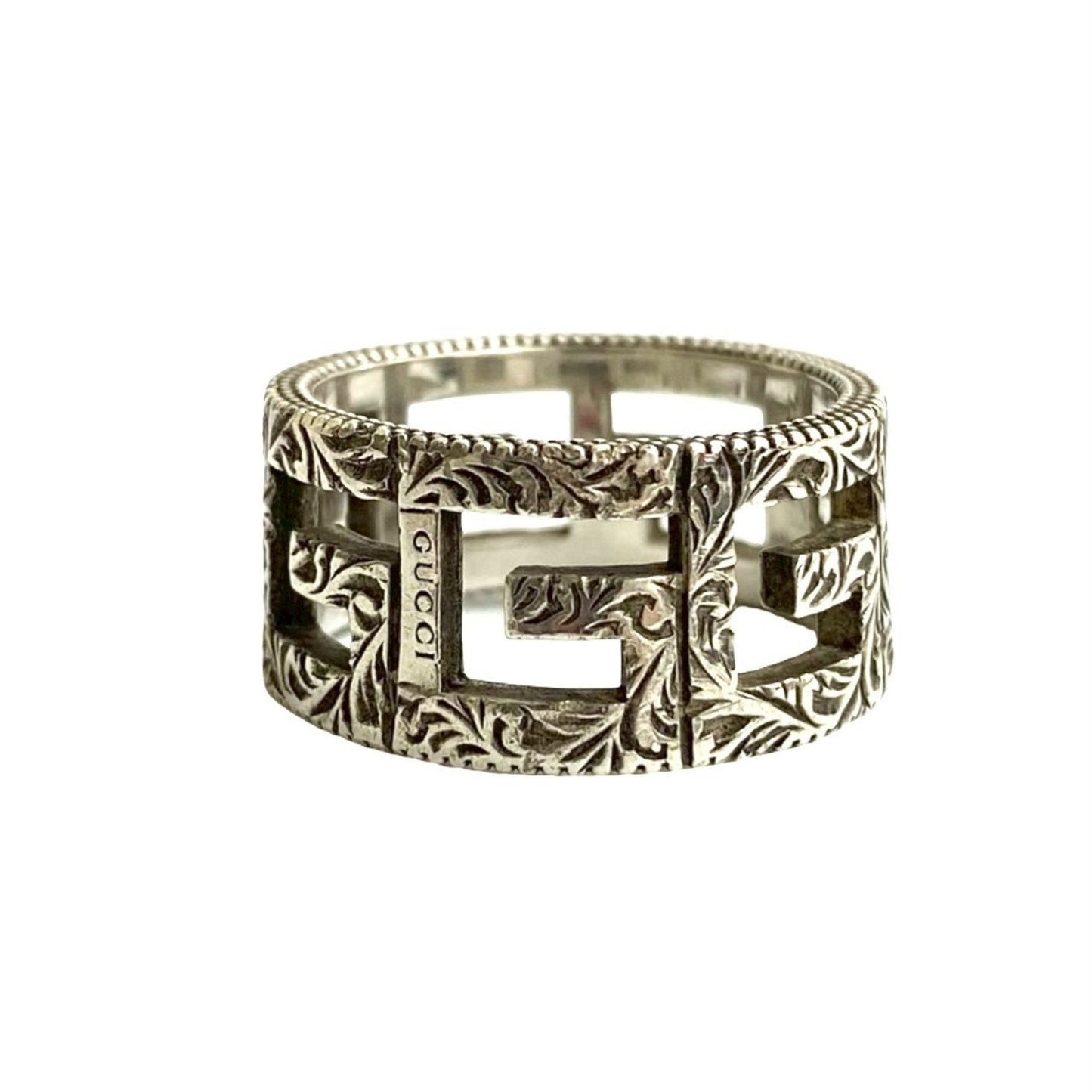 Gucci Silver Silver 925 Band Ring