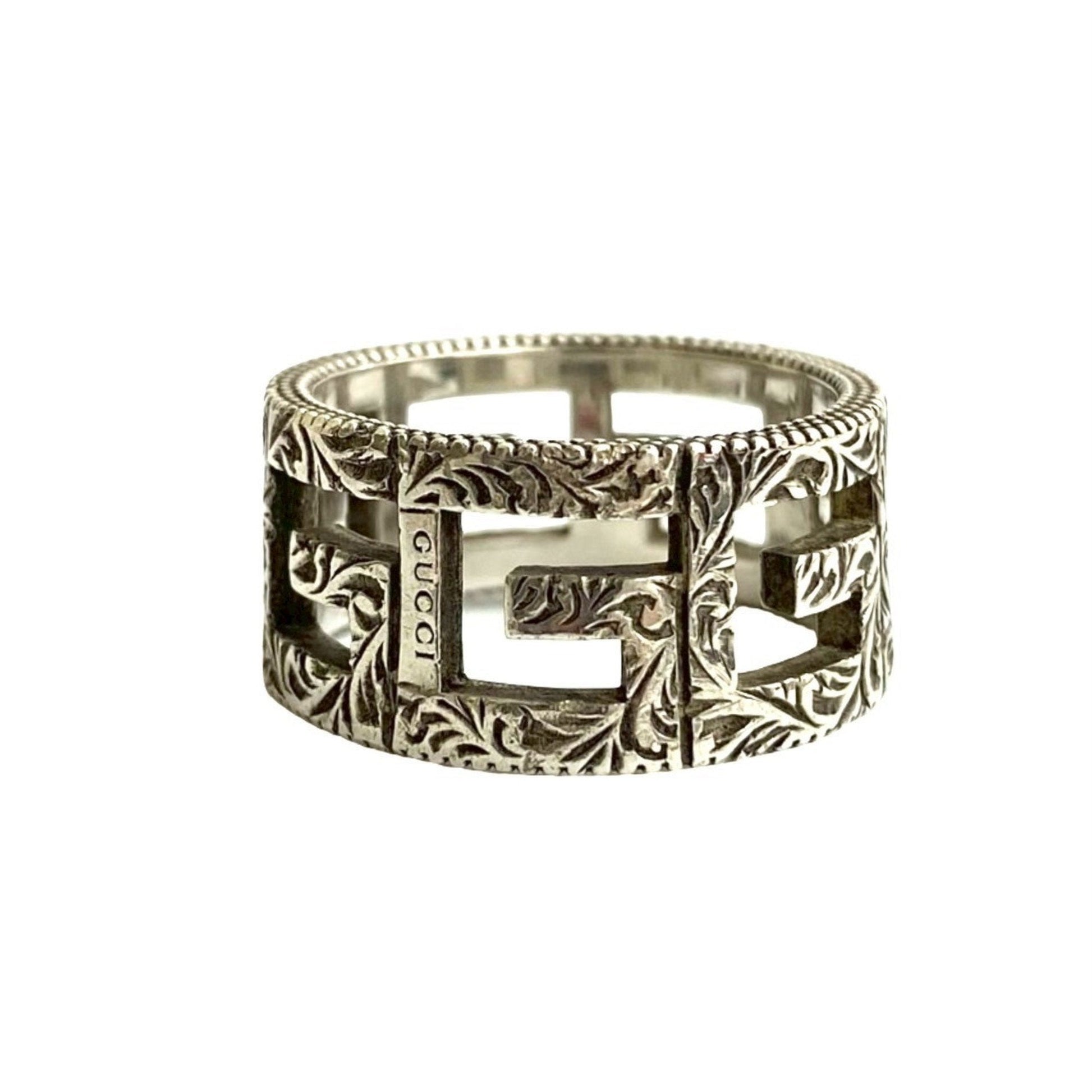 Gucci Silver Silver 925 Band Ring