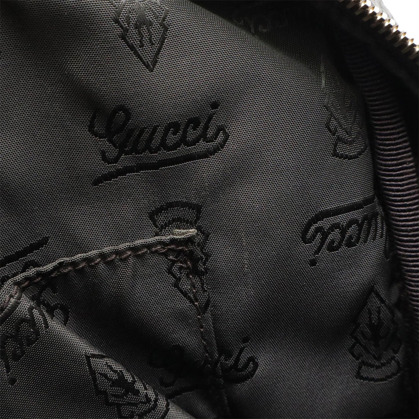 Gucci Dark Brown Leather Shoulder Bag