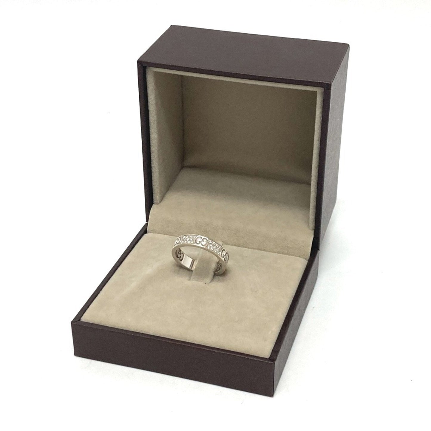 Gucci White Gold (18K) Band Ring