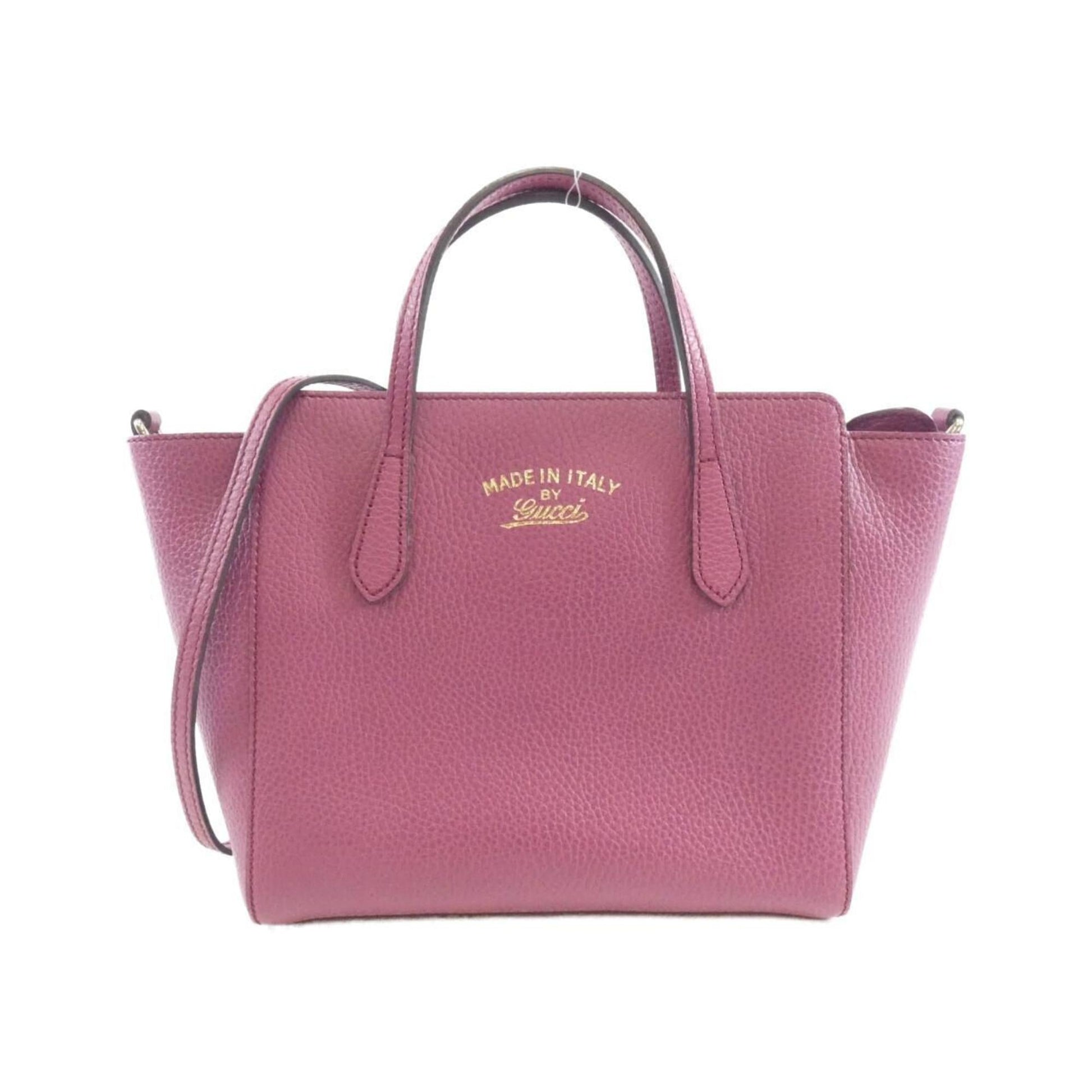 Gucci Gold Leather Handbag