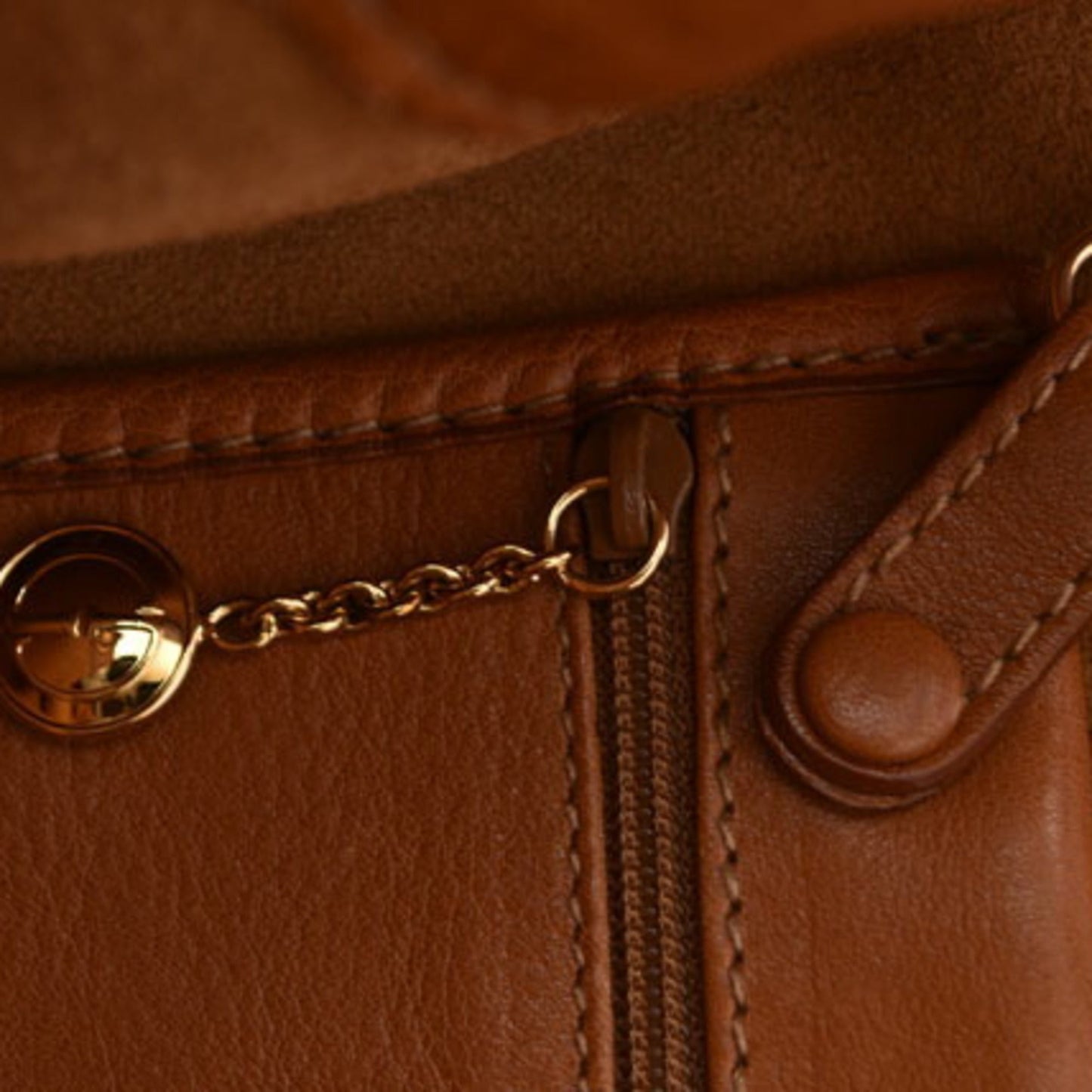 Gucci Brown Leather Shoulder Bag Sling Bag