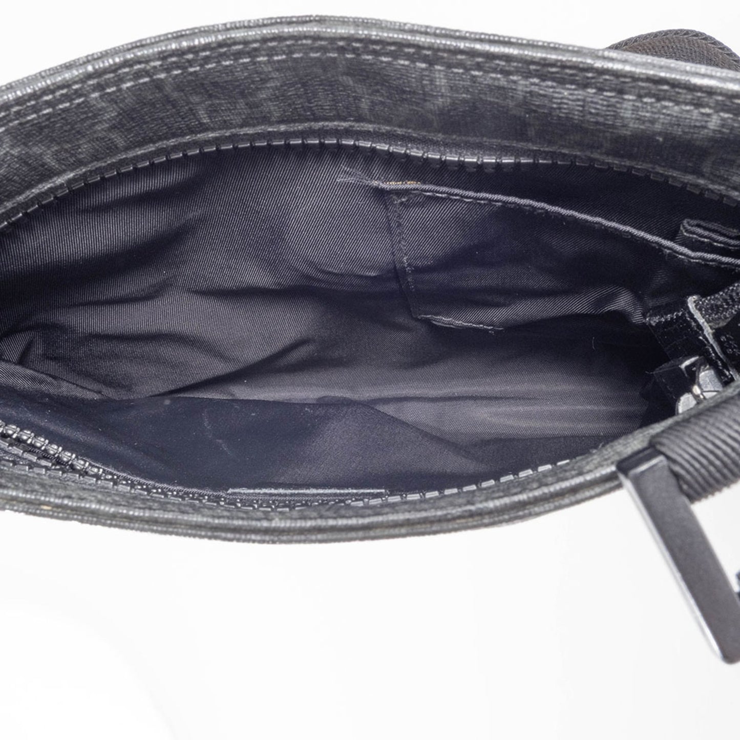 Gucci Gray Gg Supreme Leather Shoulder Bag