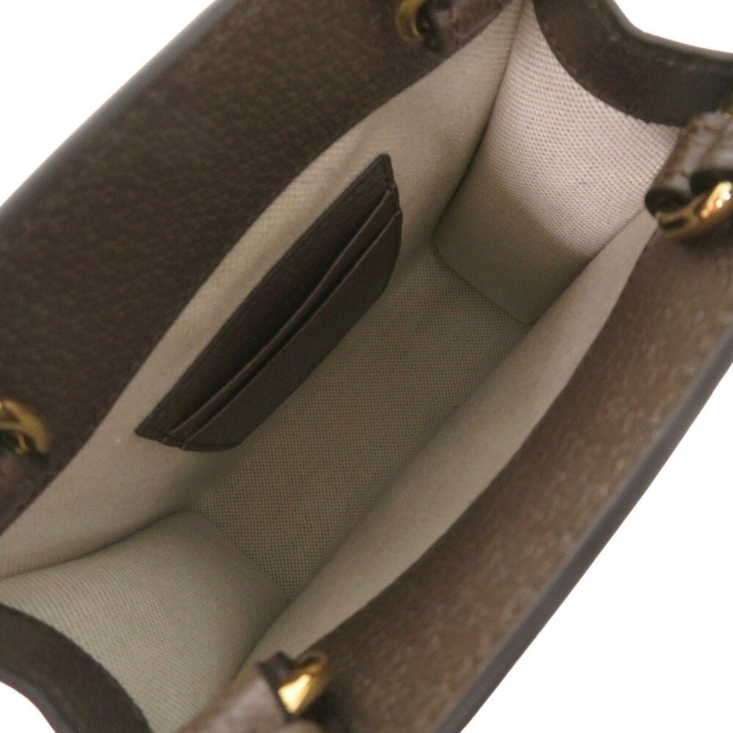 Gucci Beige Gg Canvas Shoulder Bag