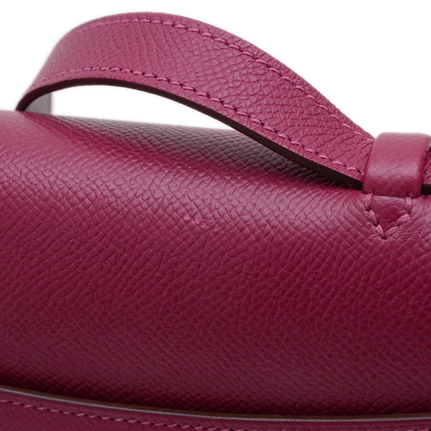 Hermes Tosca Epsom Shoulder Bag Leather Purple