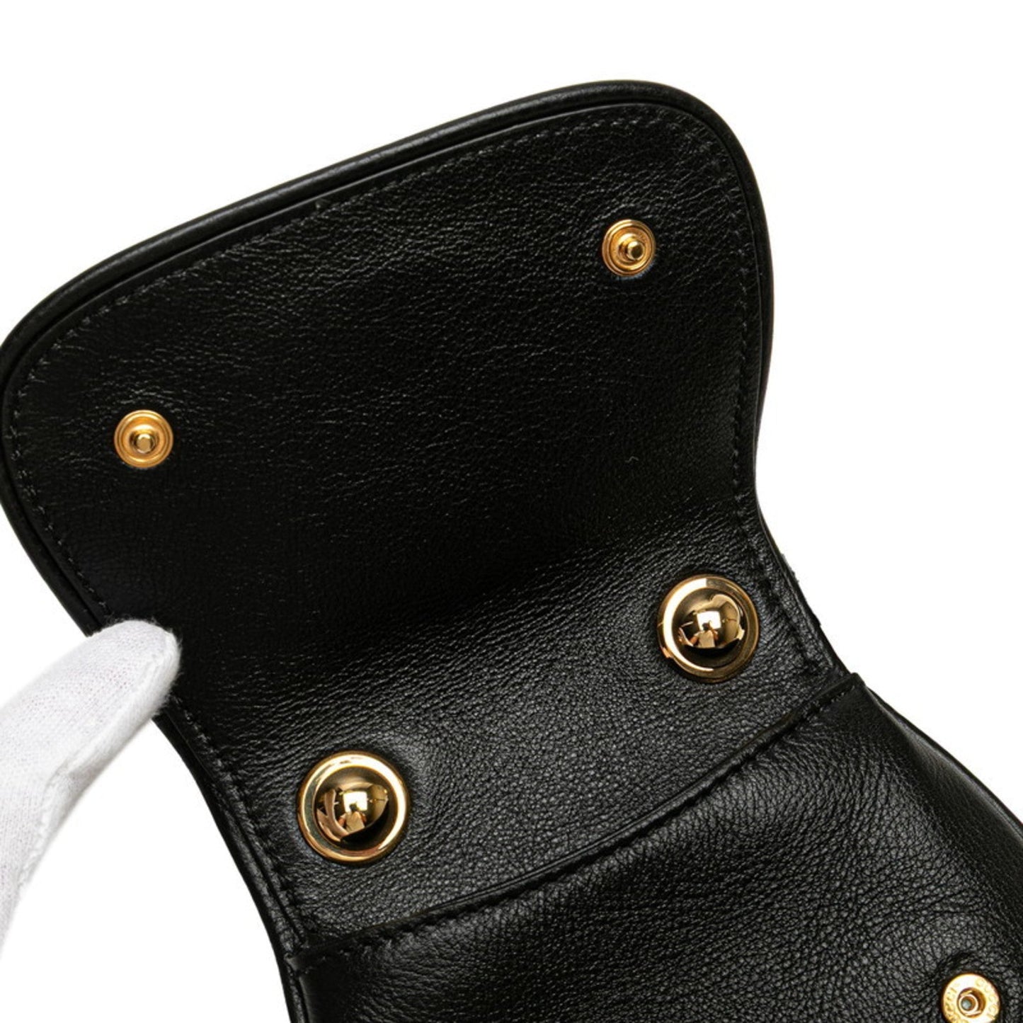 Gucci Black Leather Shoulder Bag