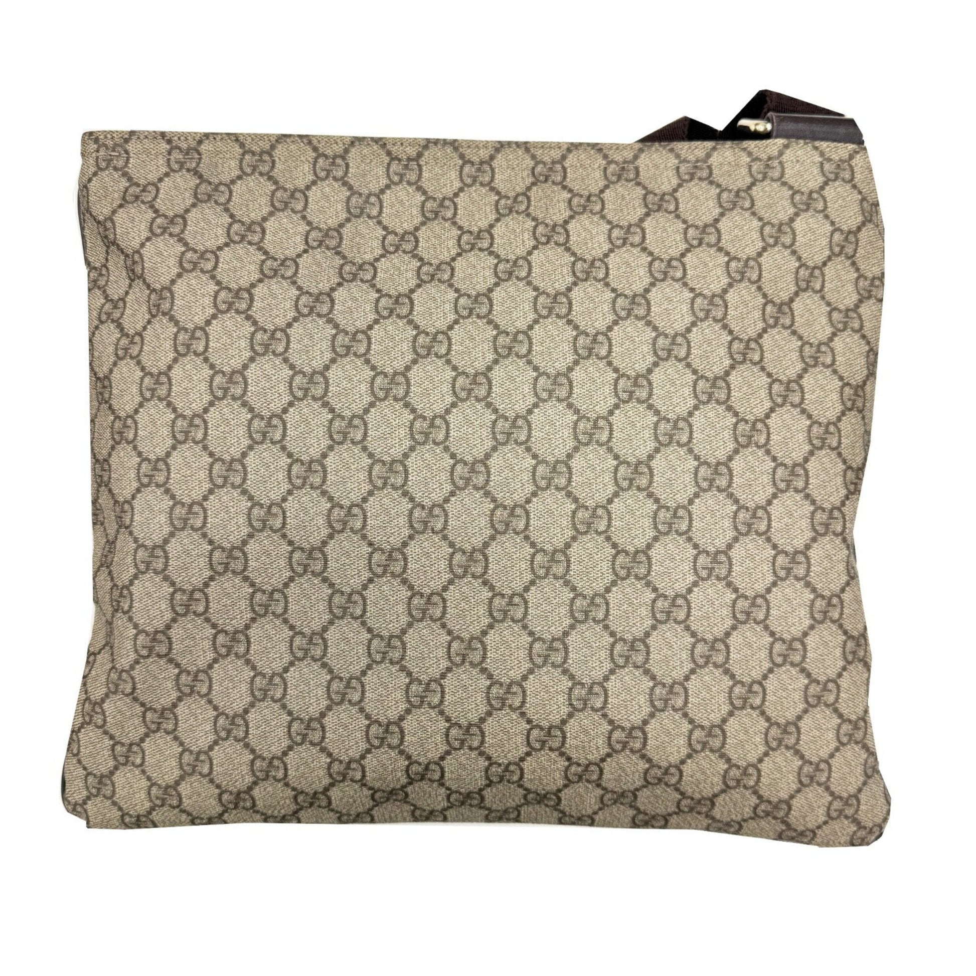 Gucci Brown Pvc Leather Shoulder Bag