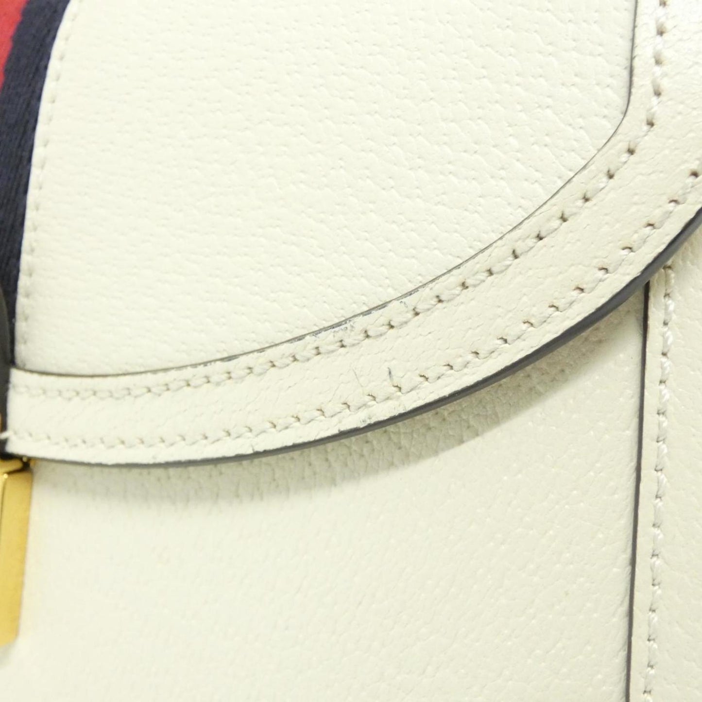 Gucci White Leather Handbag