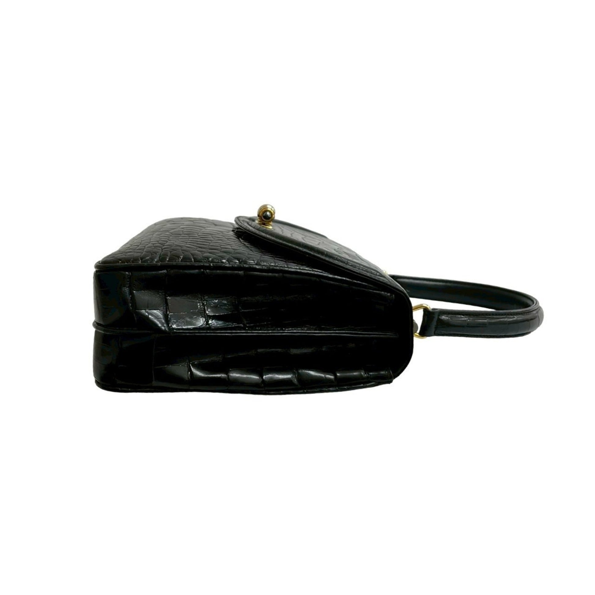 Gucci Black Leather Handbag