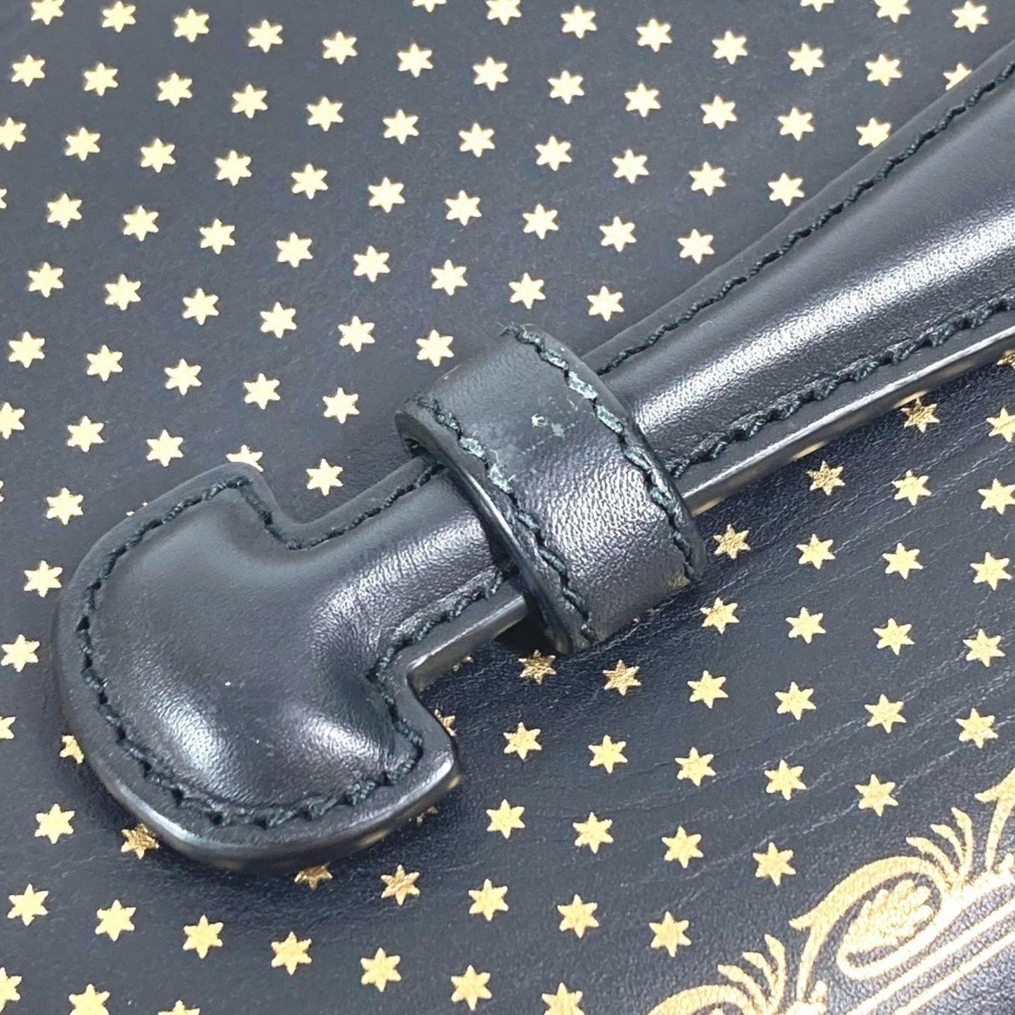 Gucci Black Leather Clutch Bag Pouch