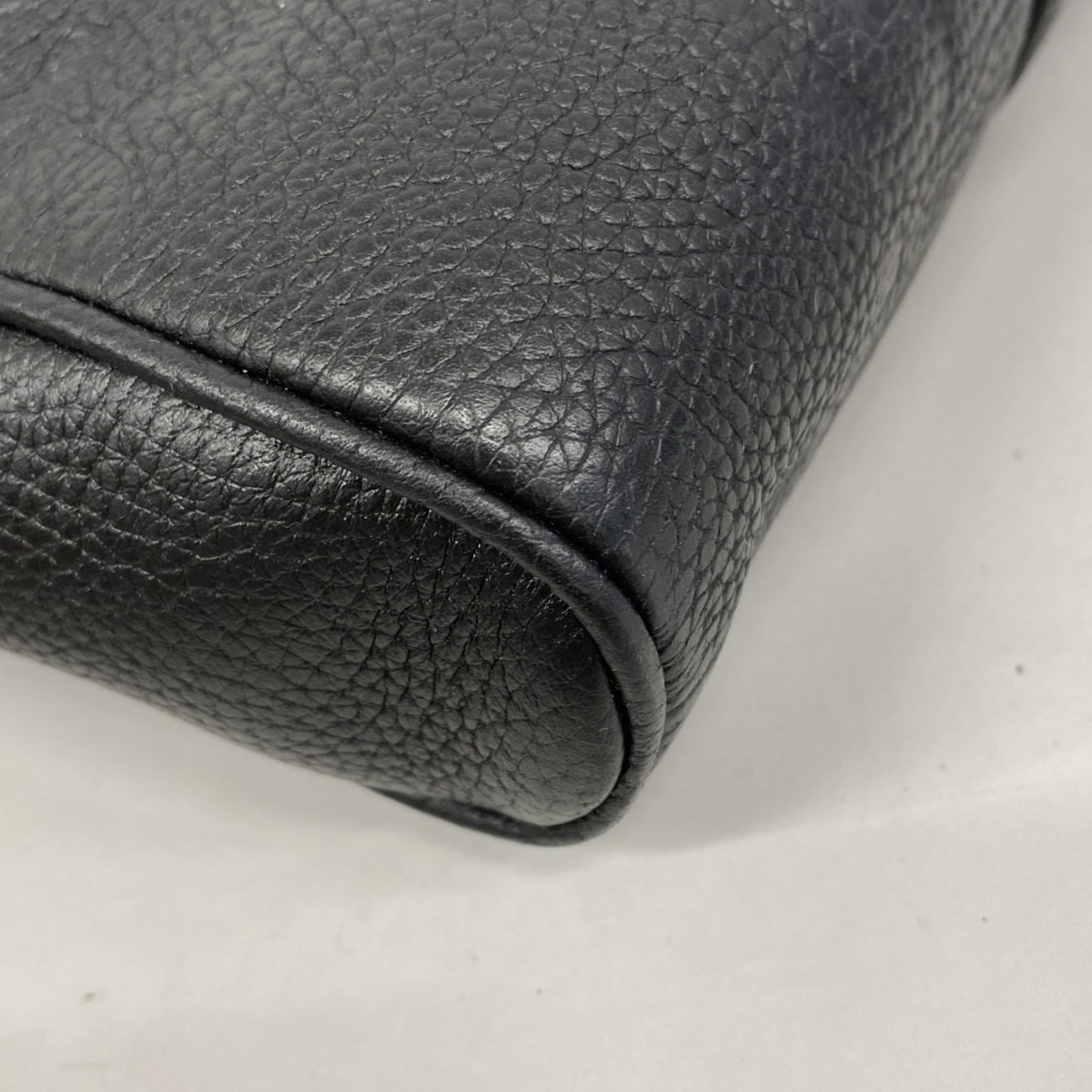 Gucci Black Leather Tote Bag